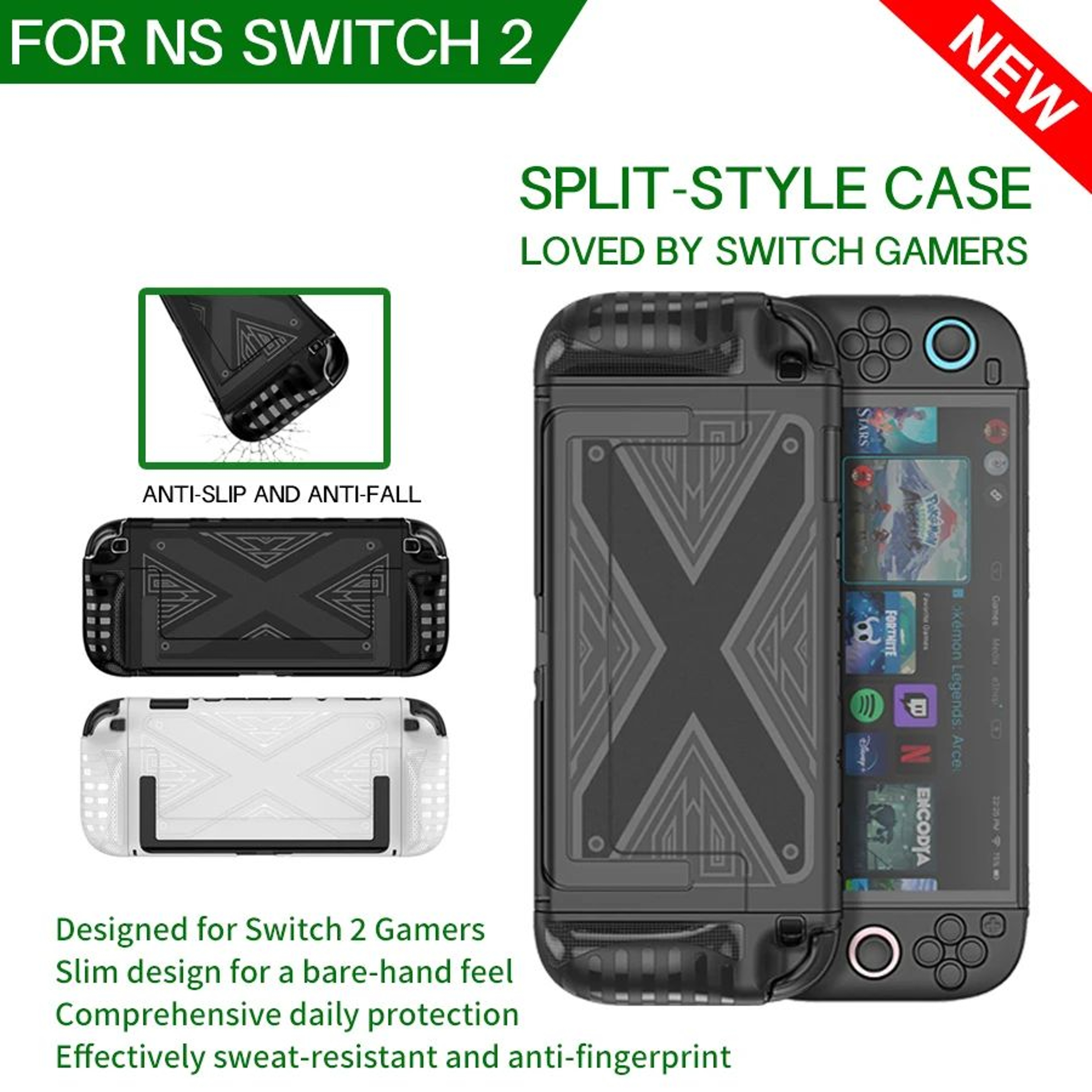 Protective Anti Drop Shell Case For Switch 2 1