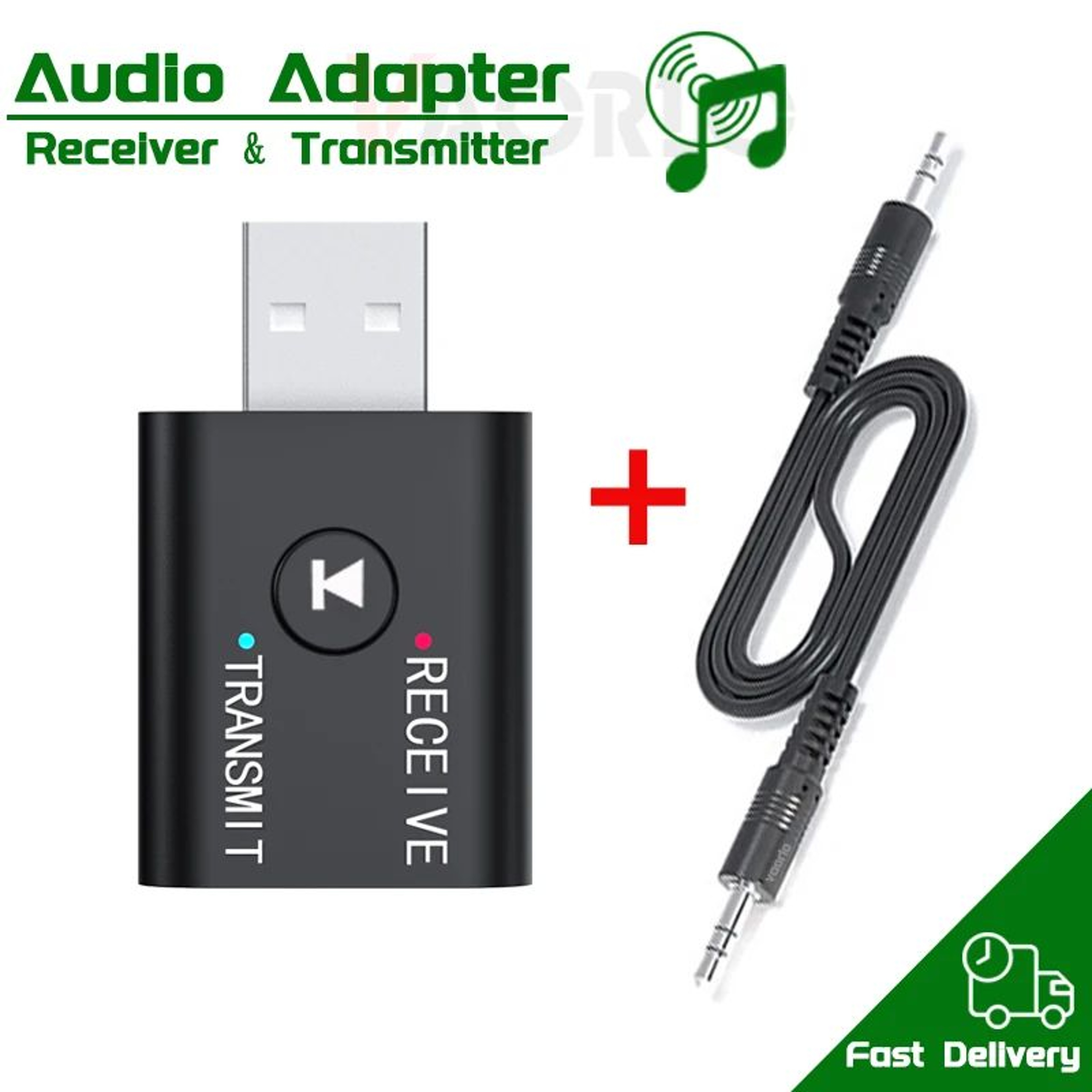 Bluetooth 50 Audio Transmitter Receiver Adapter 6