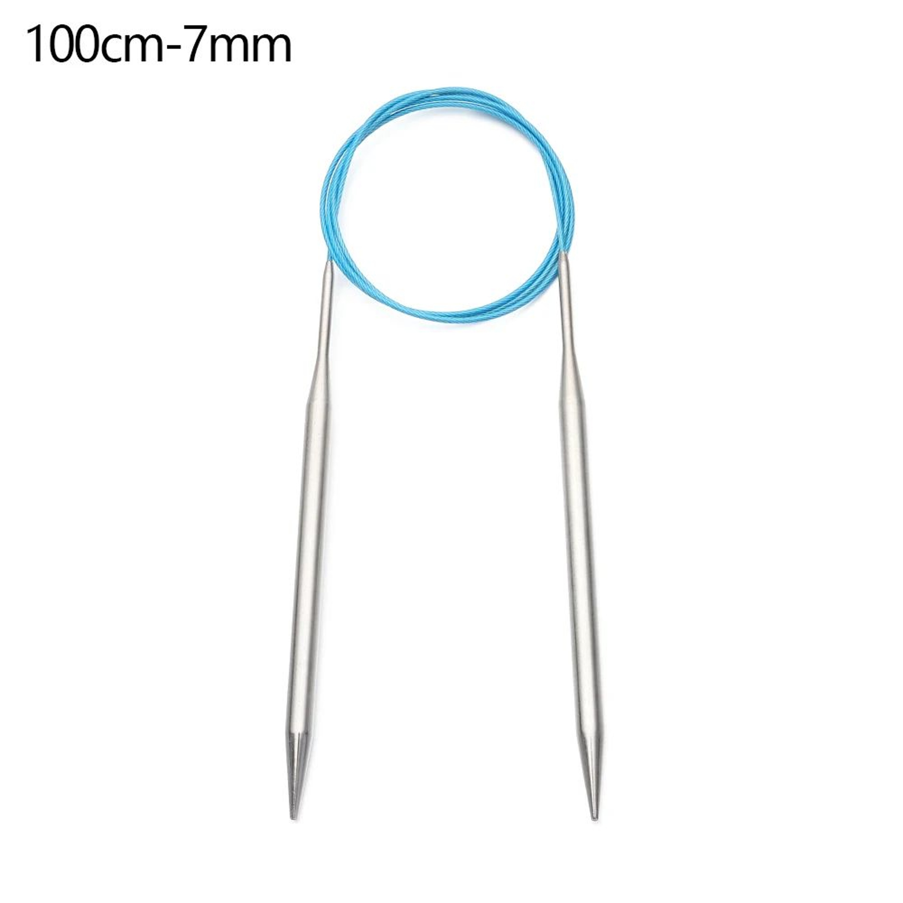 Stainless Steel Circular Knitting Needles For DIY Weaving Crafts 12
