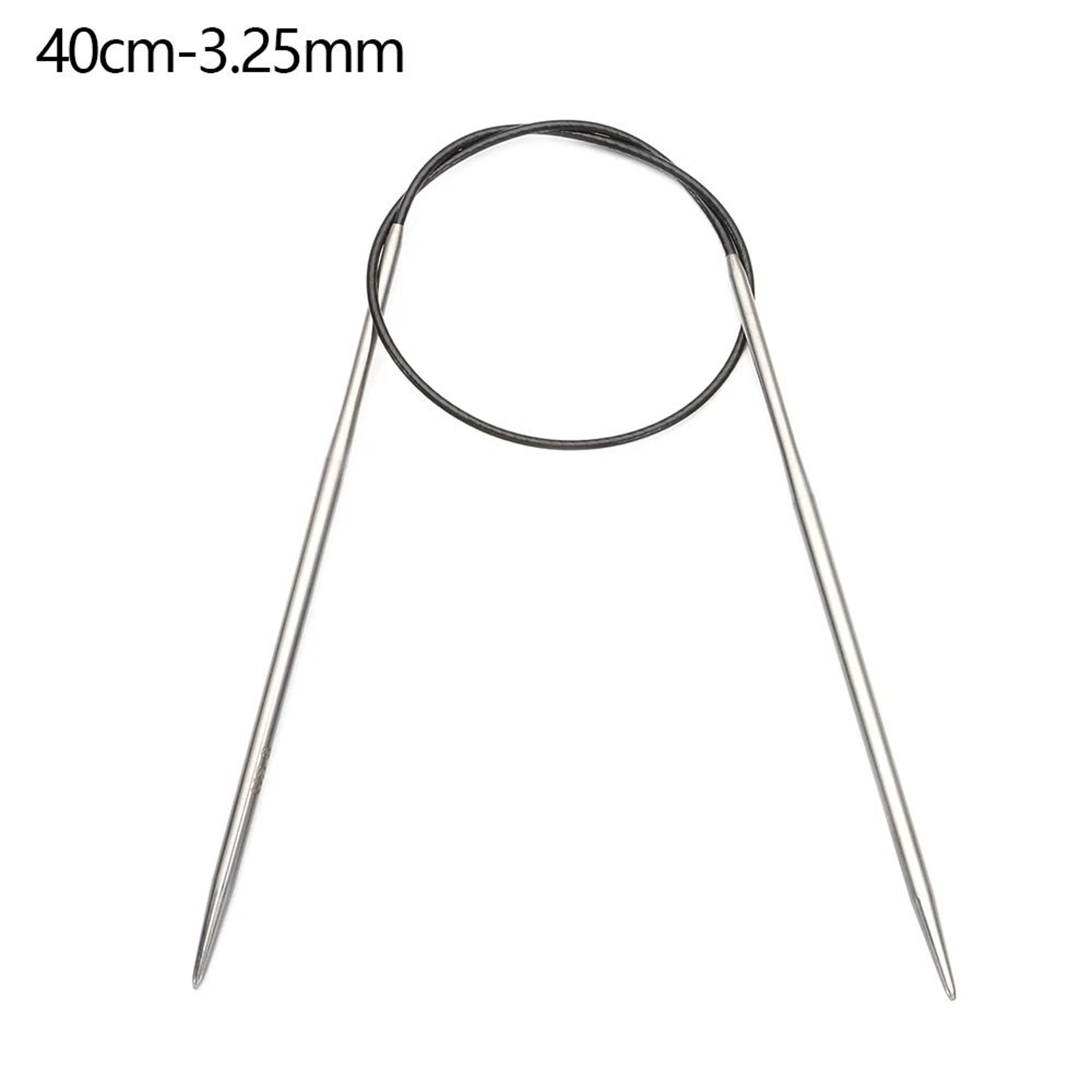 Stainless Steel Circular Knitting Needles For DIY Weaving Crafts 8