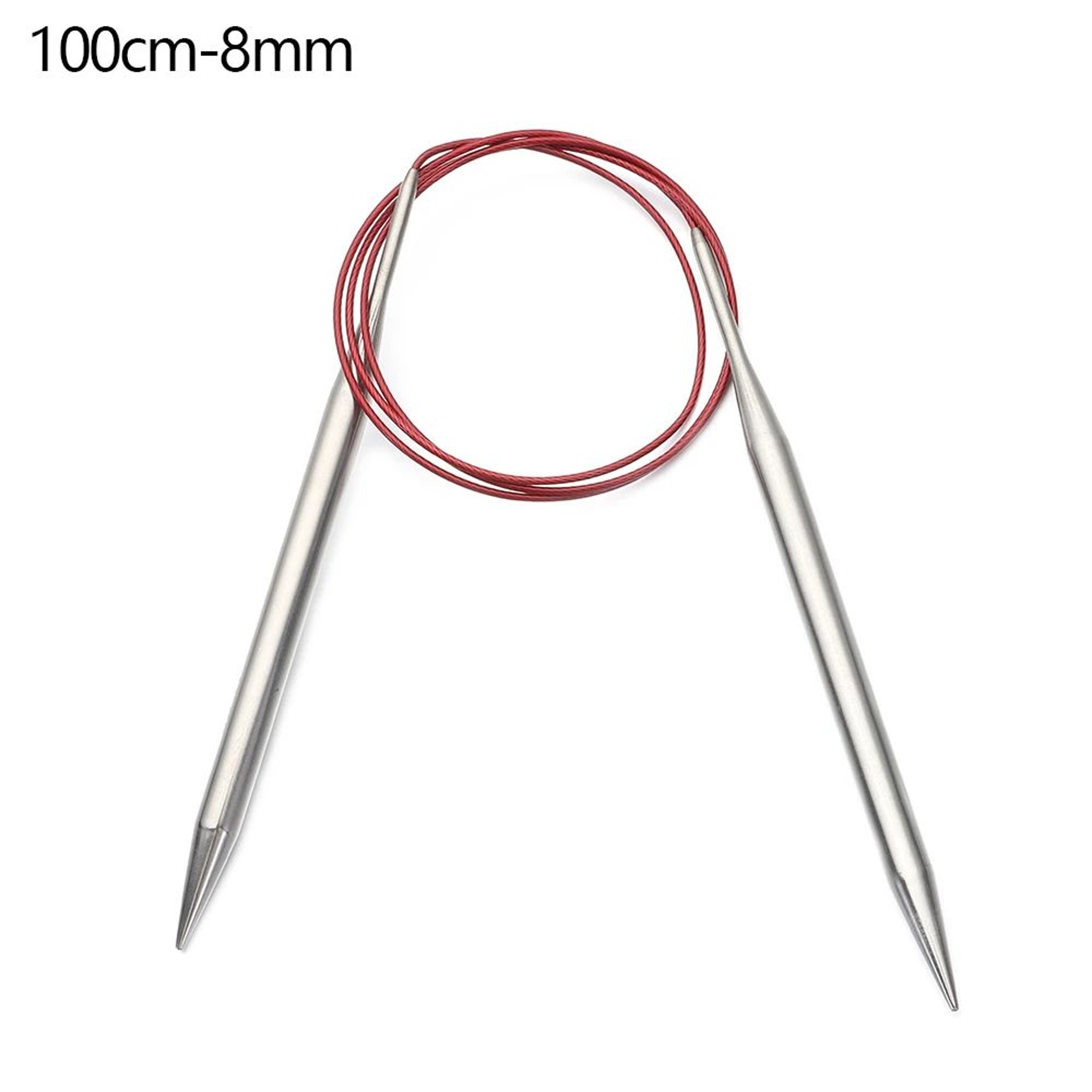 Stainless Steel Circular Knitting Needles For DIY Weaving Crafts 13