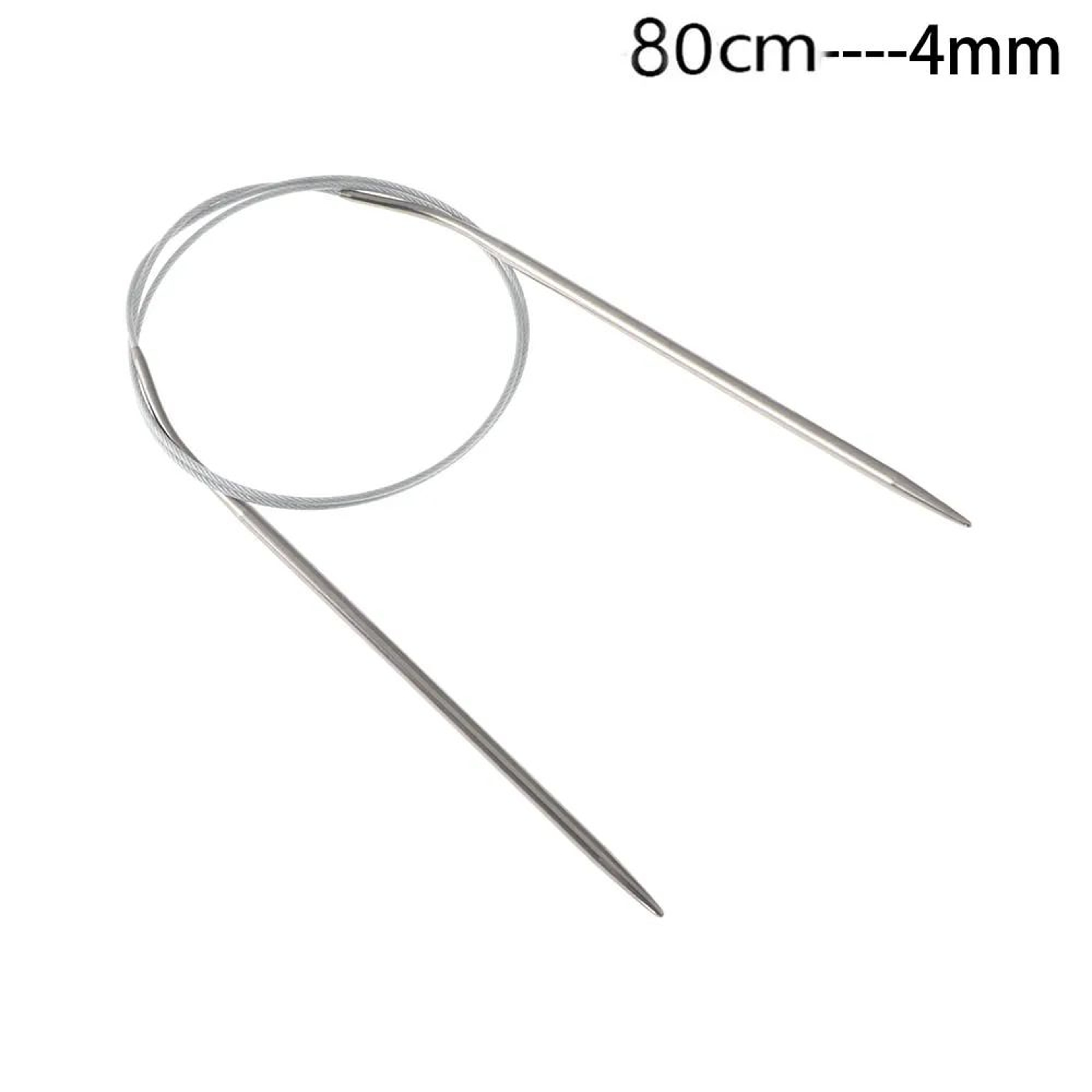 Stainless Steel Circular Knitting Needles For DIY Weaving Crafts 22