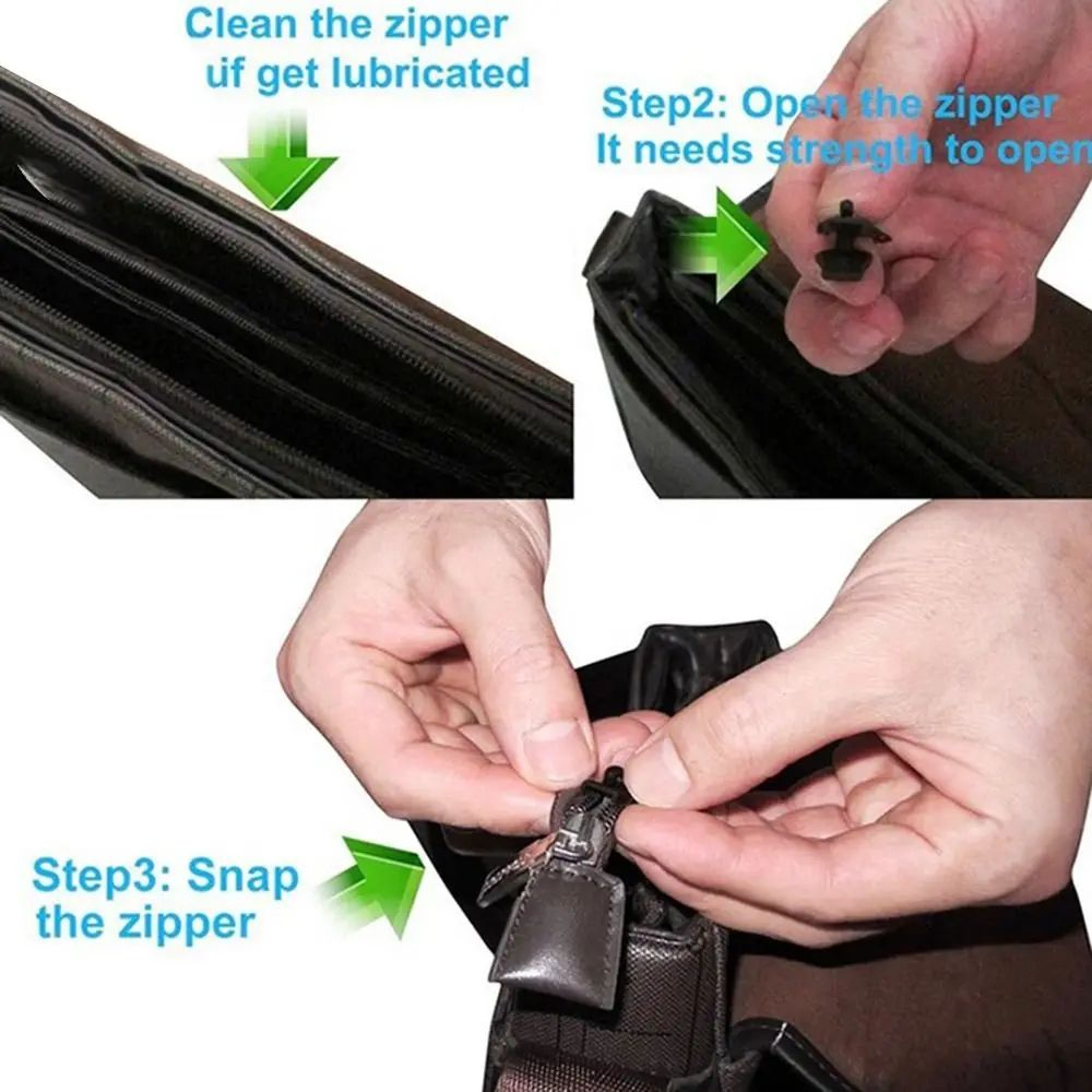 6 Piece Universal Detachable Replacement Zipper Repair Set 0
