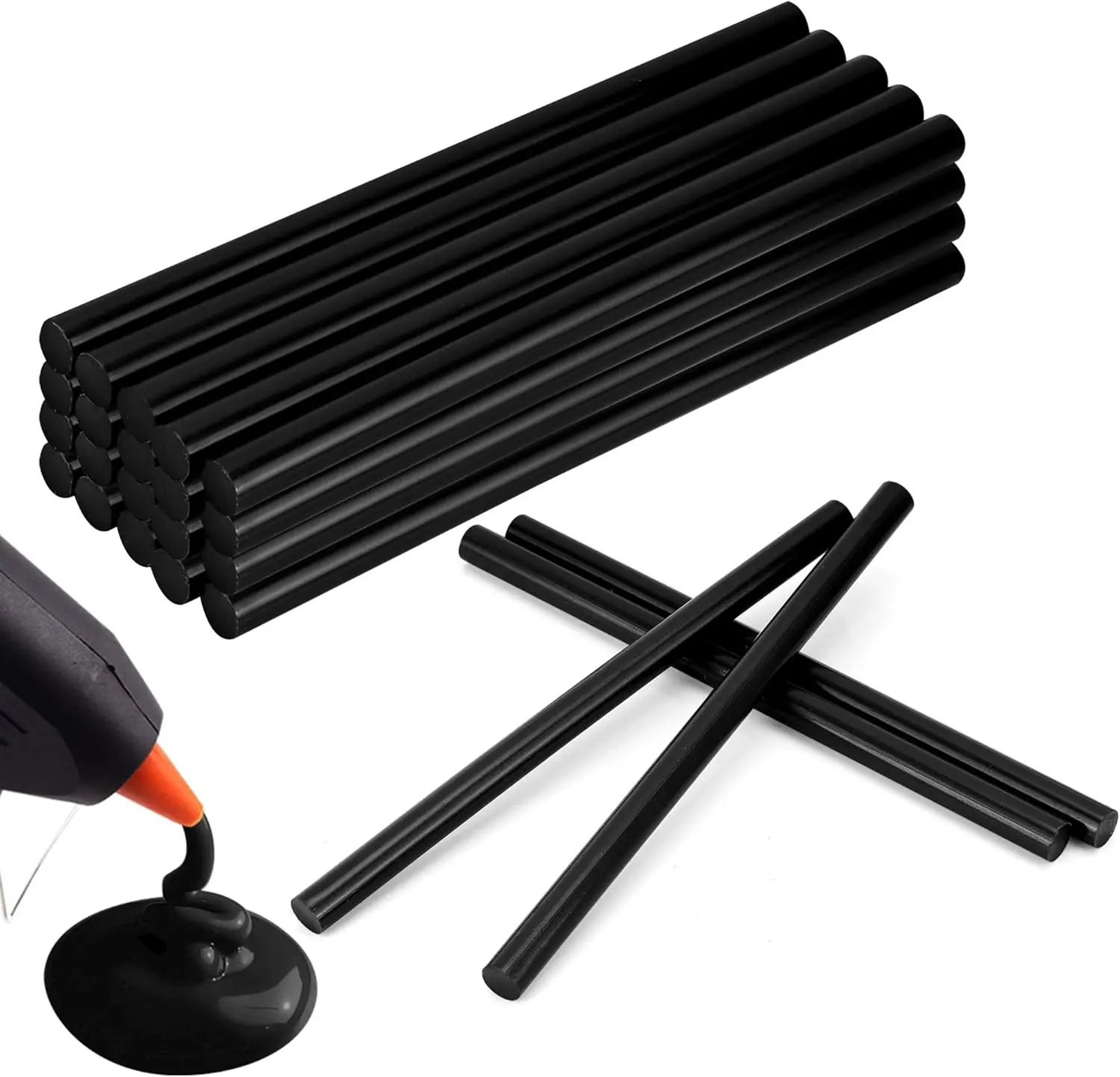 Black Hot Melt Glue Sticks For DIY Crafts And General Repairs 5