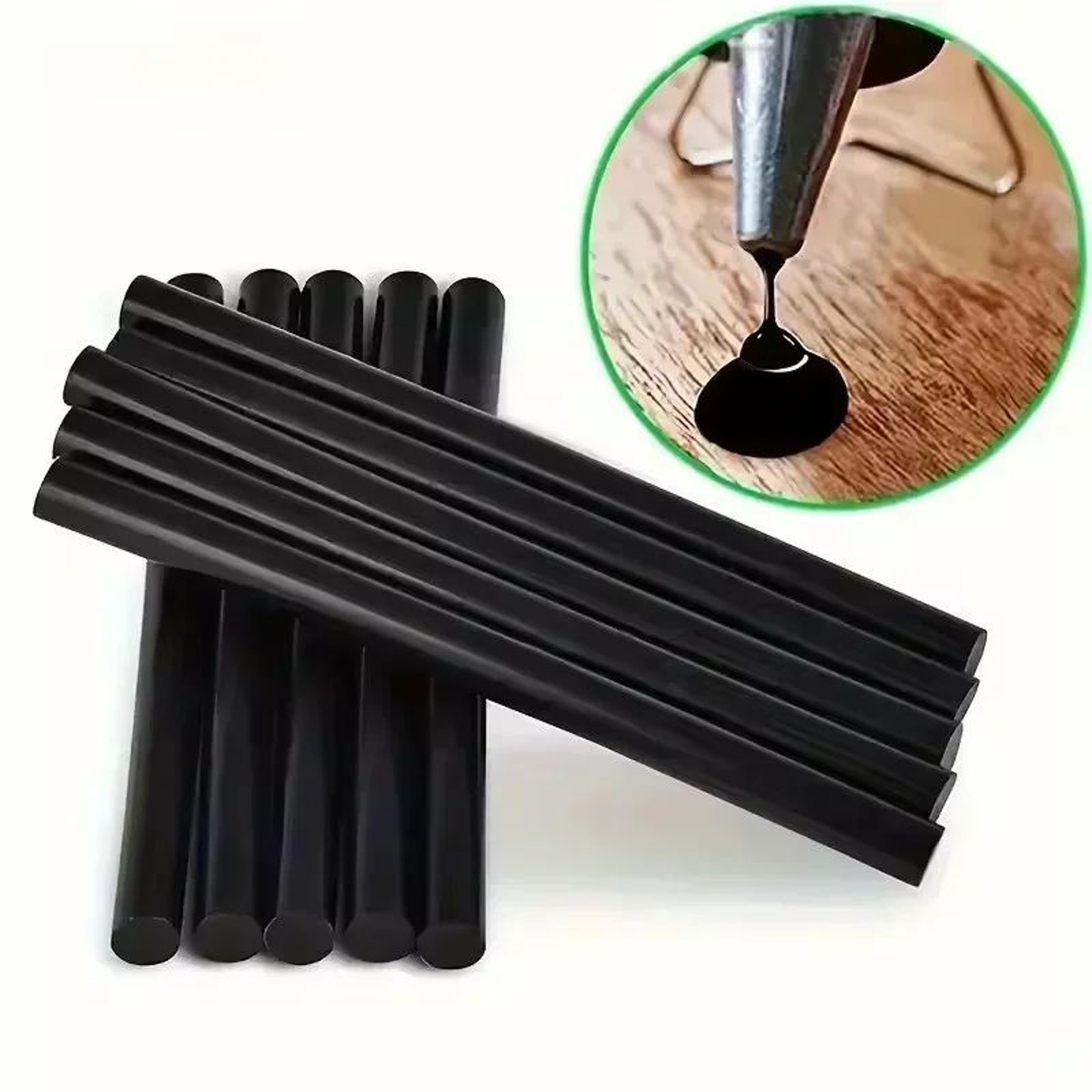 Black Hot Melt Glue Sticks For DIY Crafts And General Repairs 8