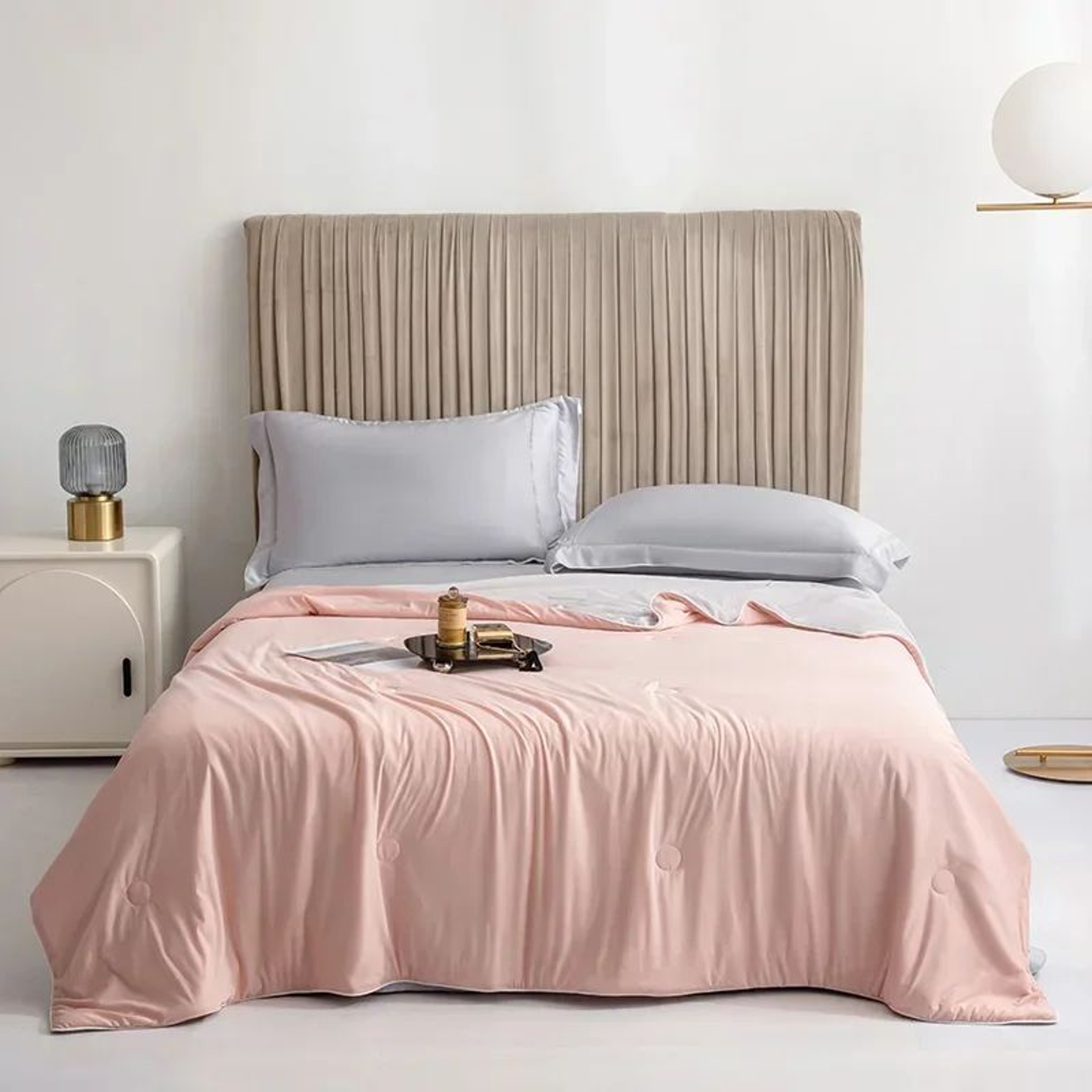 Double Sided Cooling Blanket Lightweight Summer Comforter 7
