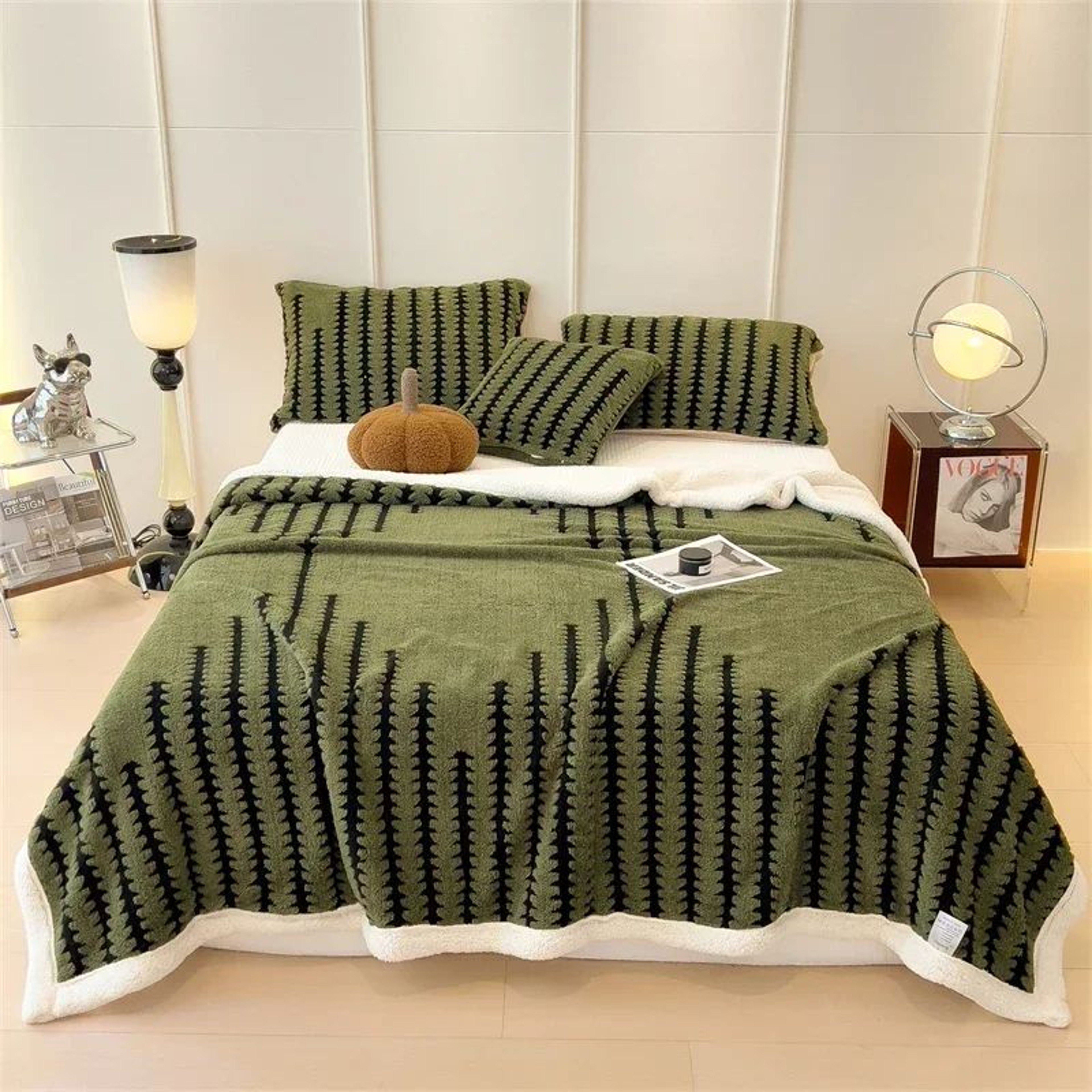 Super Thick Flannel Queen Size Soft Warm Cozy Blanket 1