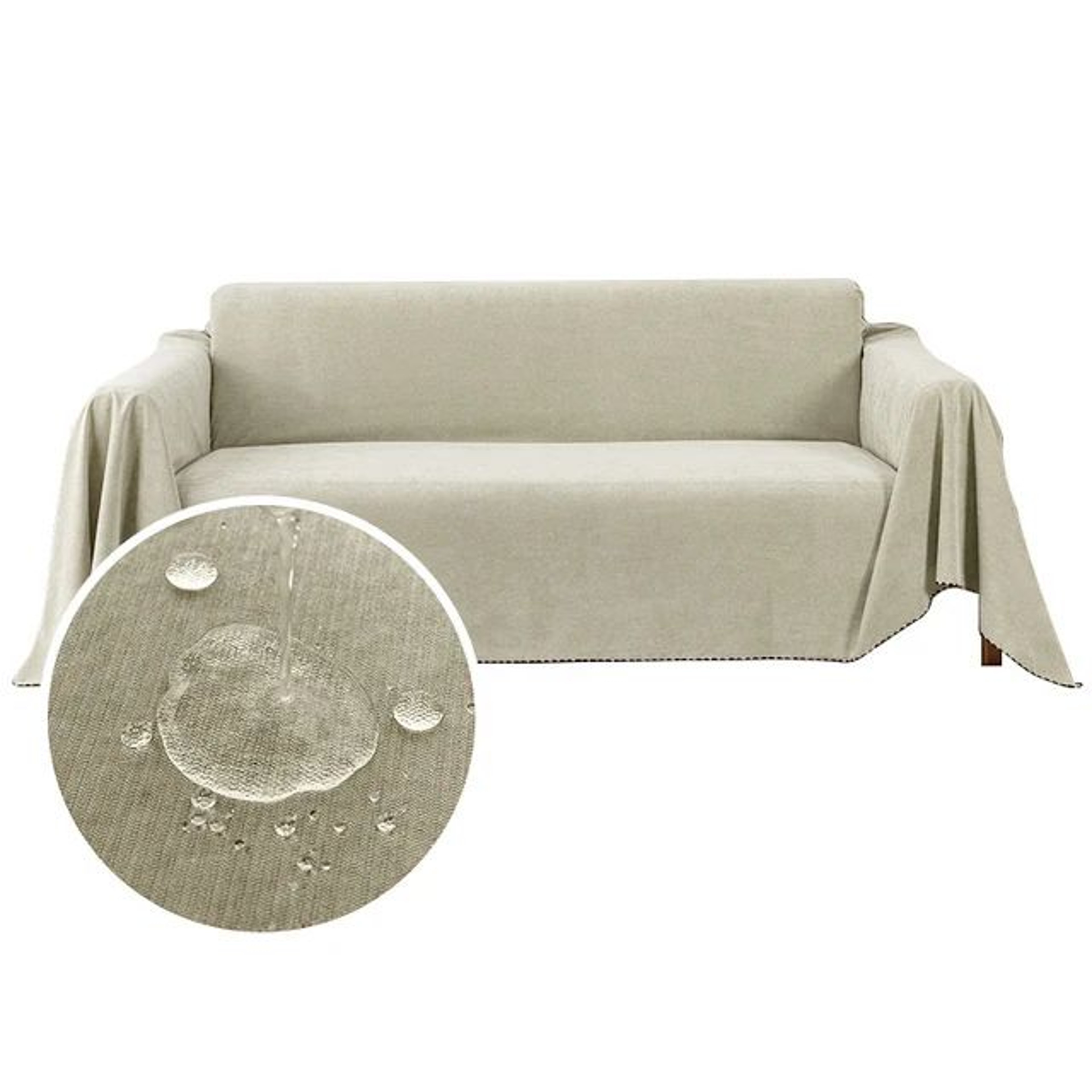 Waterproof Solid Color Sofa Towel Cover For Living Room 9