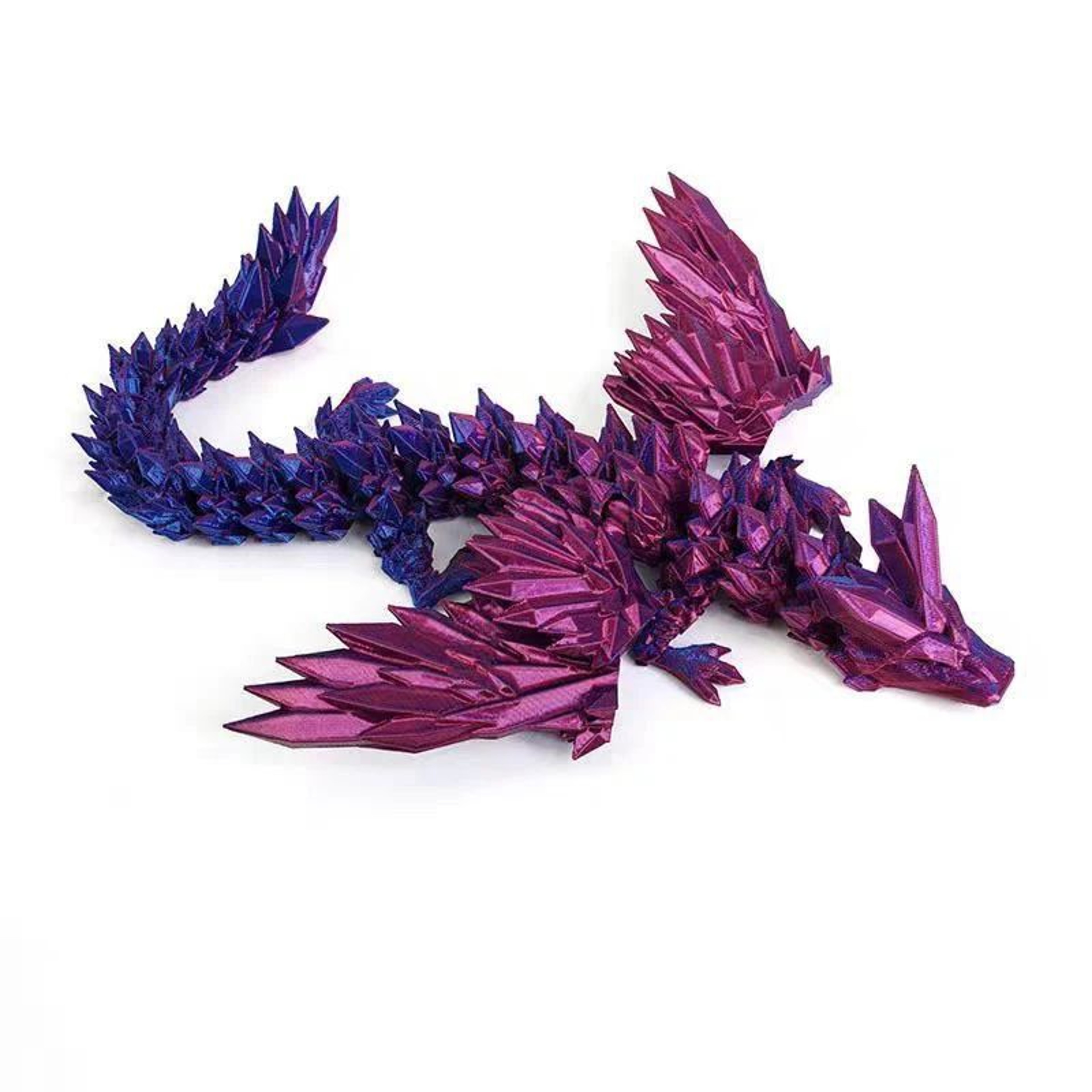 3D Printed Articulated Dinosaur Skeleton Figurine 6