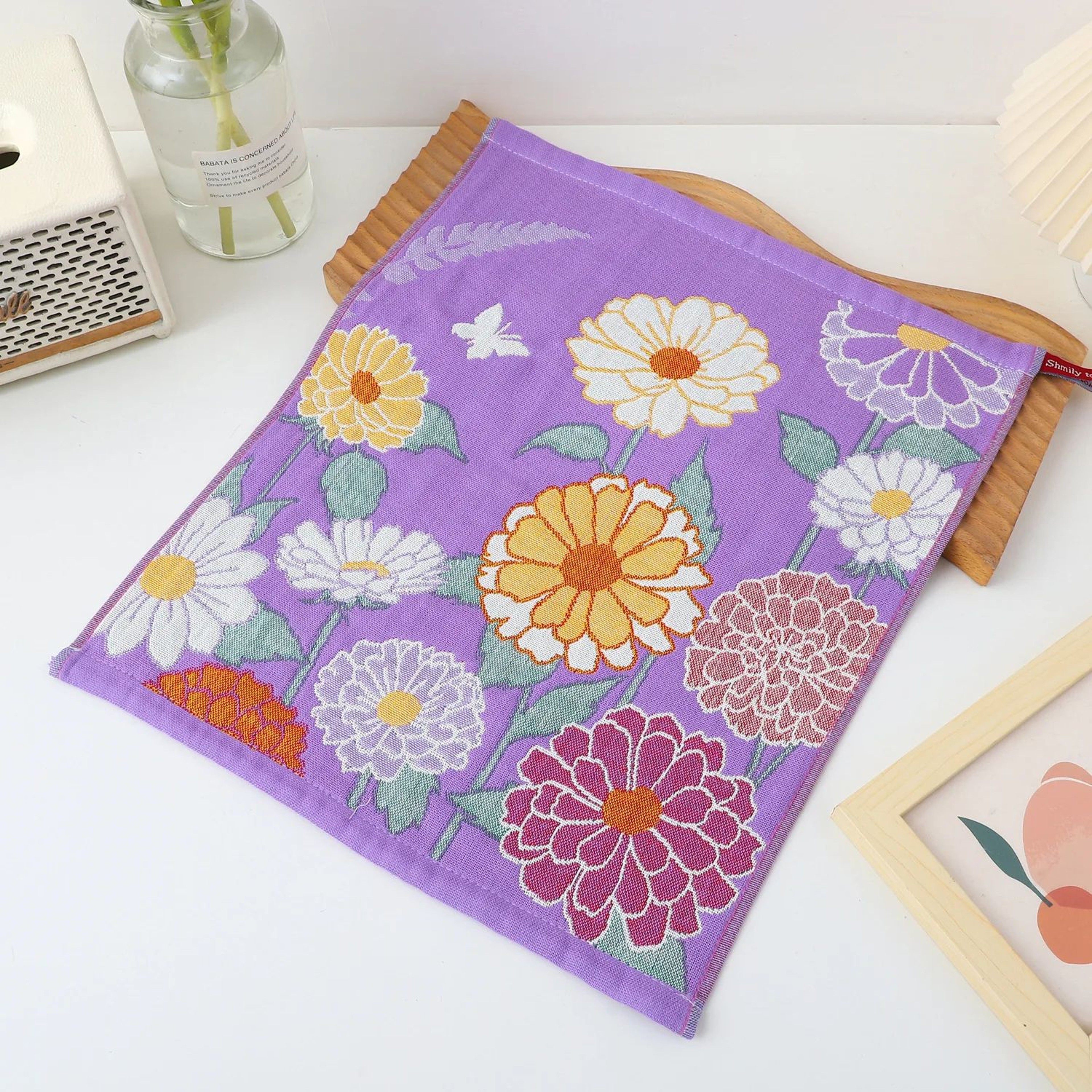 4 Layer Cotton Gauze Quick Dry Kitchen Hand Towel 6