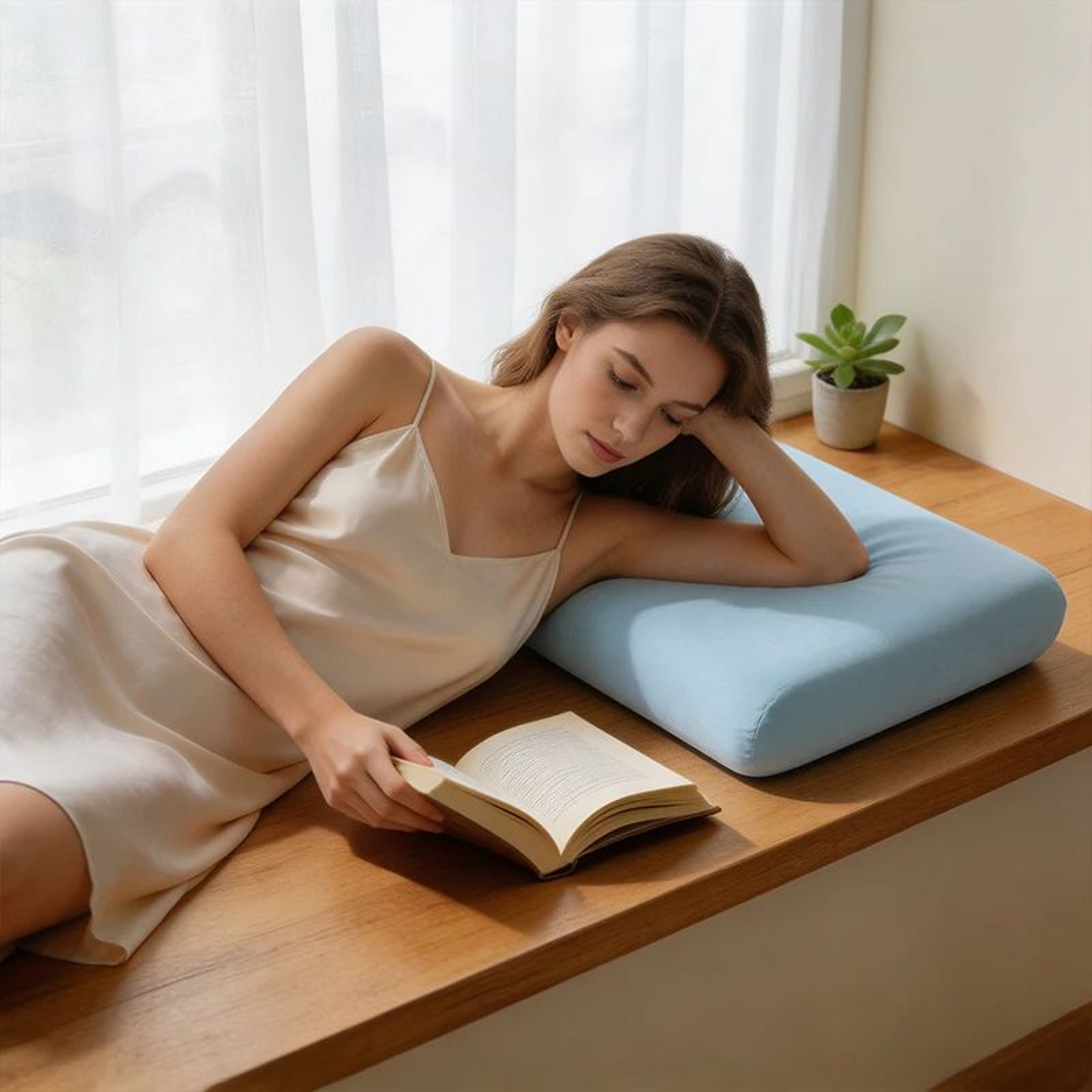 Summer Cooling Ice Silk Pillowcase 4
