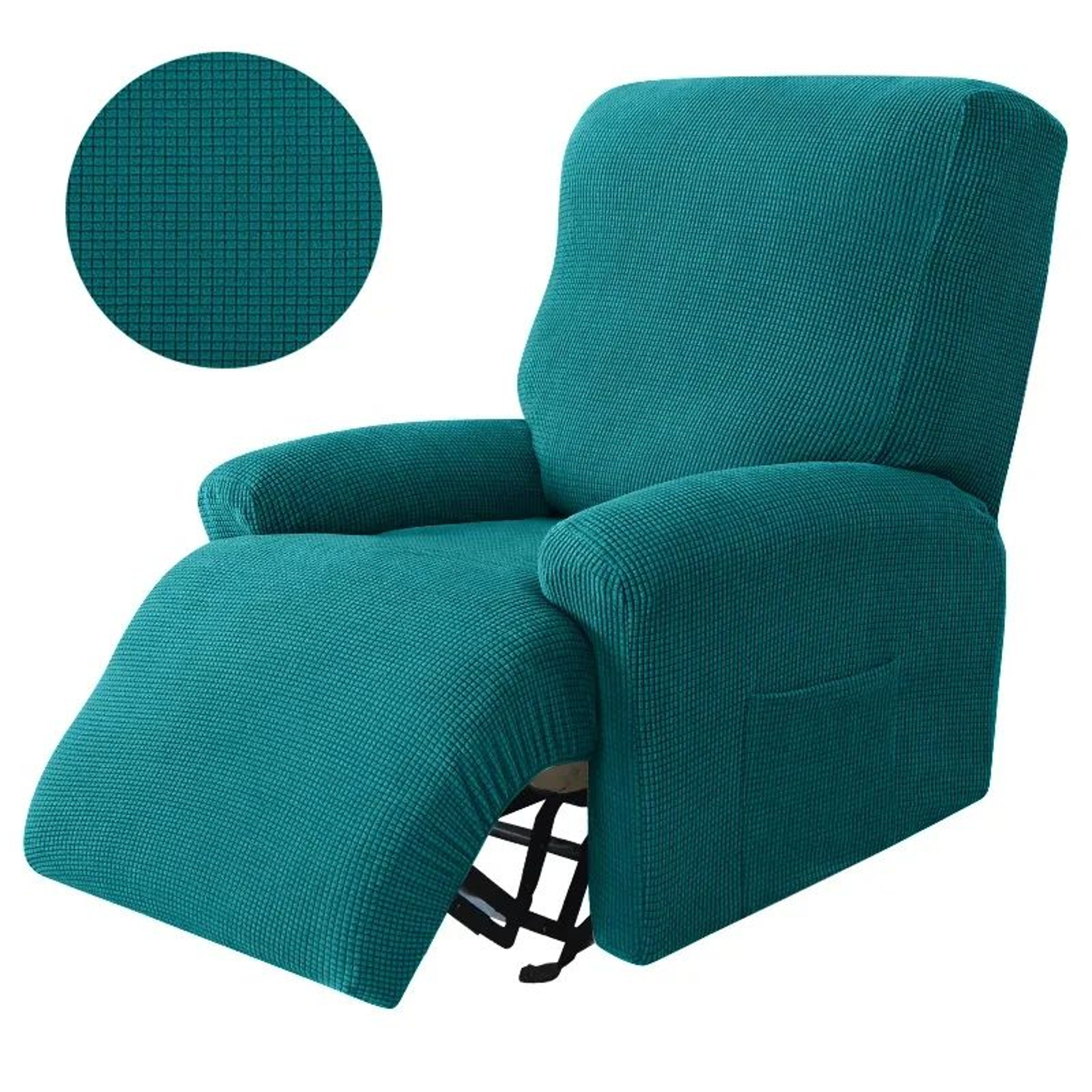 Thick Jacquard Stretch Recliner Chair Cover 11