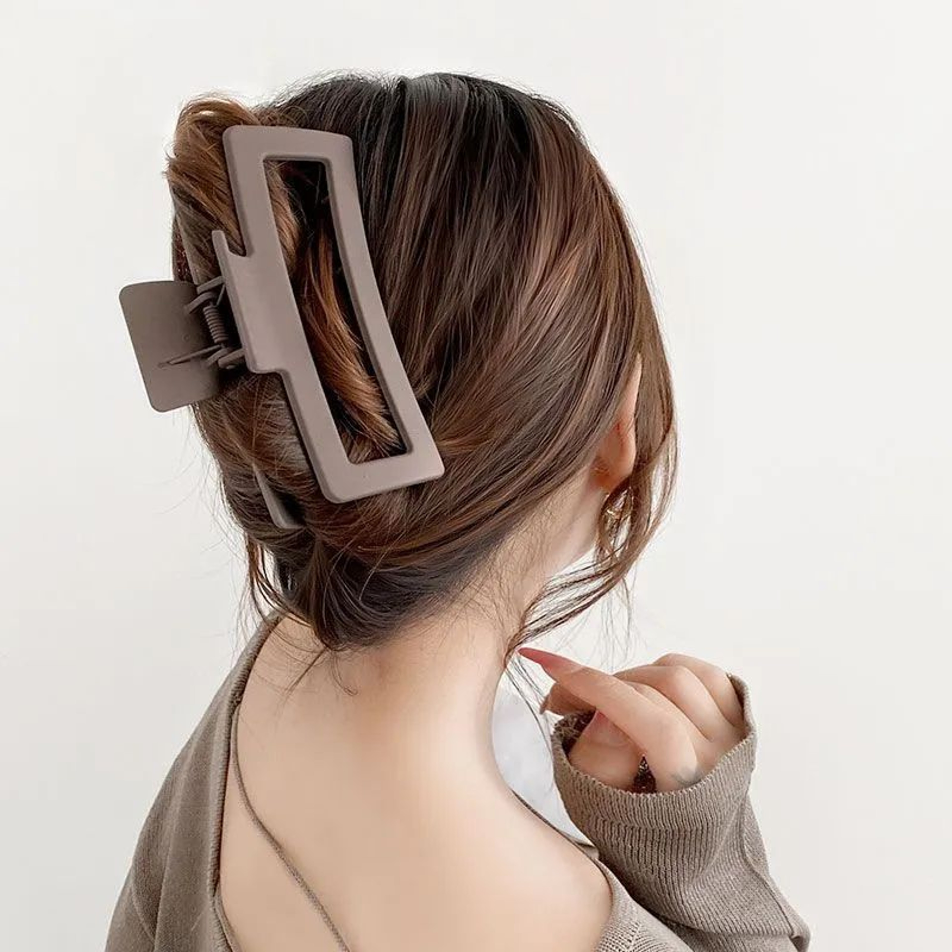 Extra Large Matte Claw Clips For Thick Long Hair 4 Pack 2