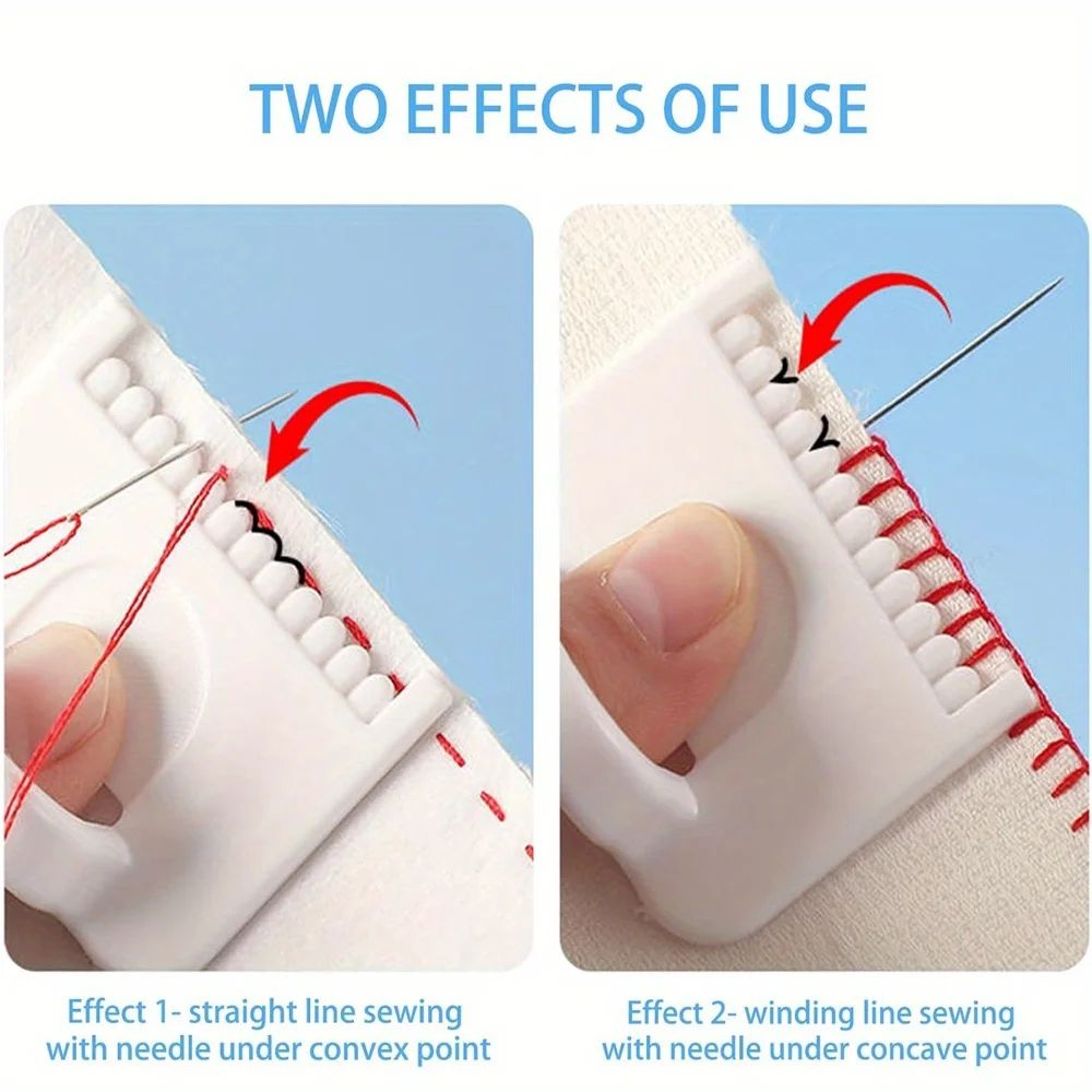 Sewing Guide Template Kit For Consistent Stitches 2 Piece Set 4