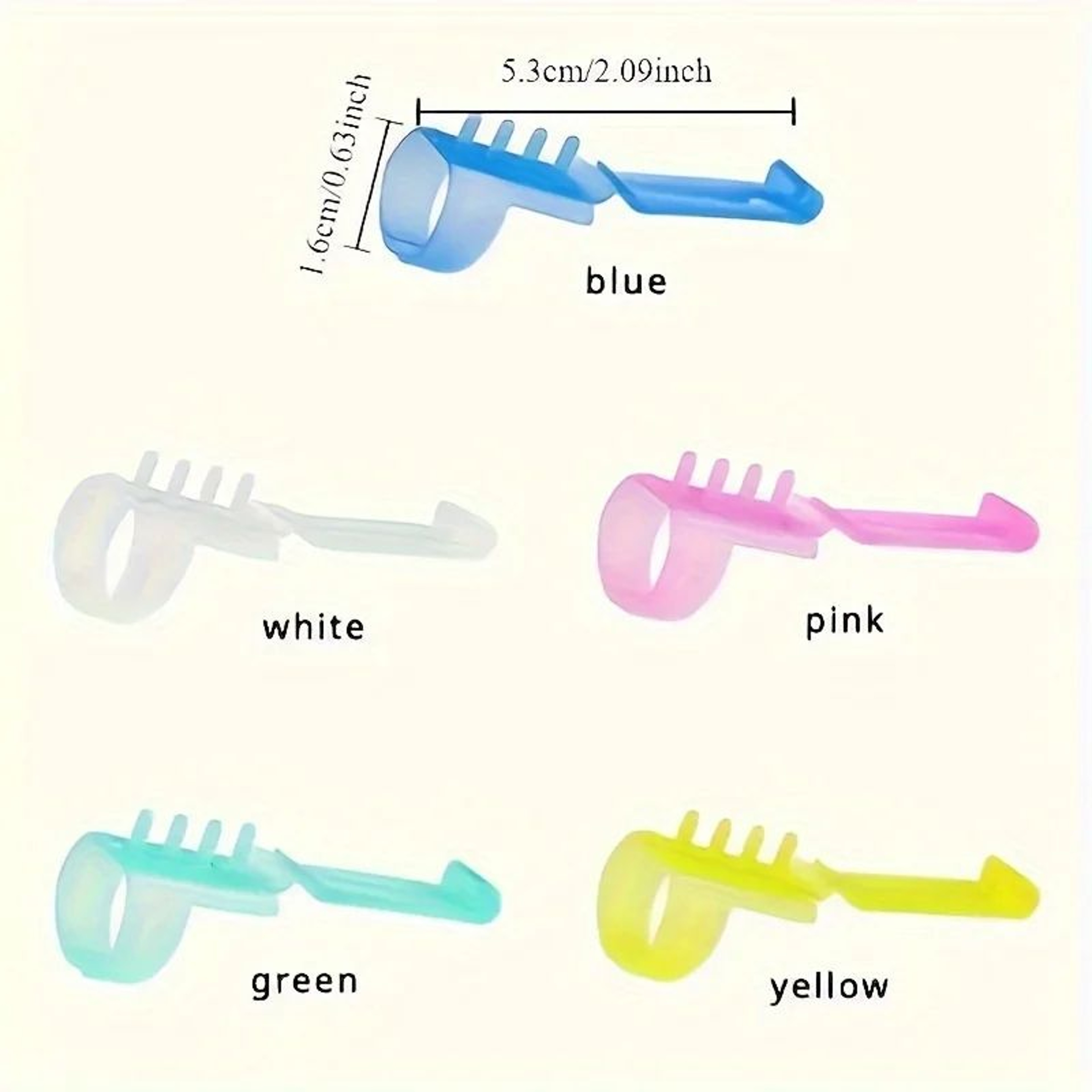 Beginner Crochet Yarn Guide Finger Protector 1