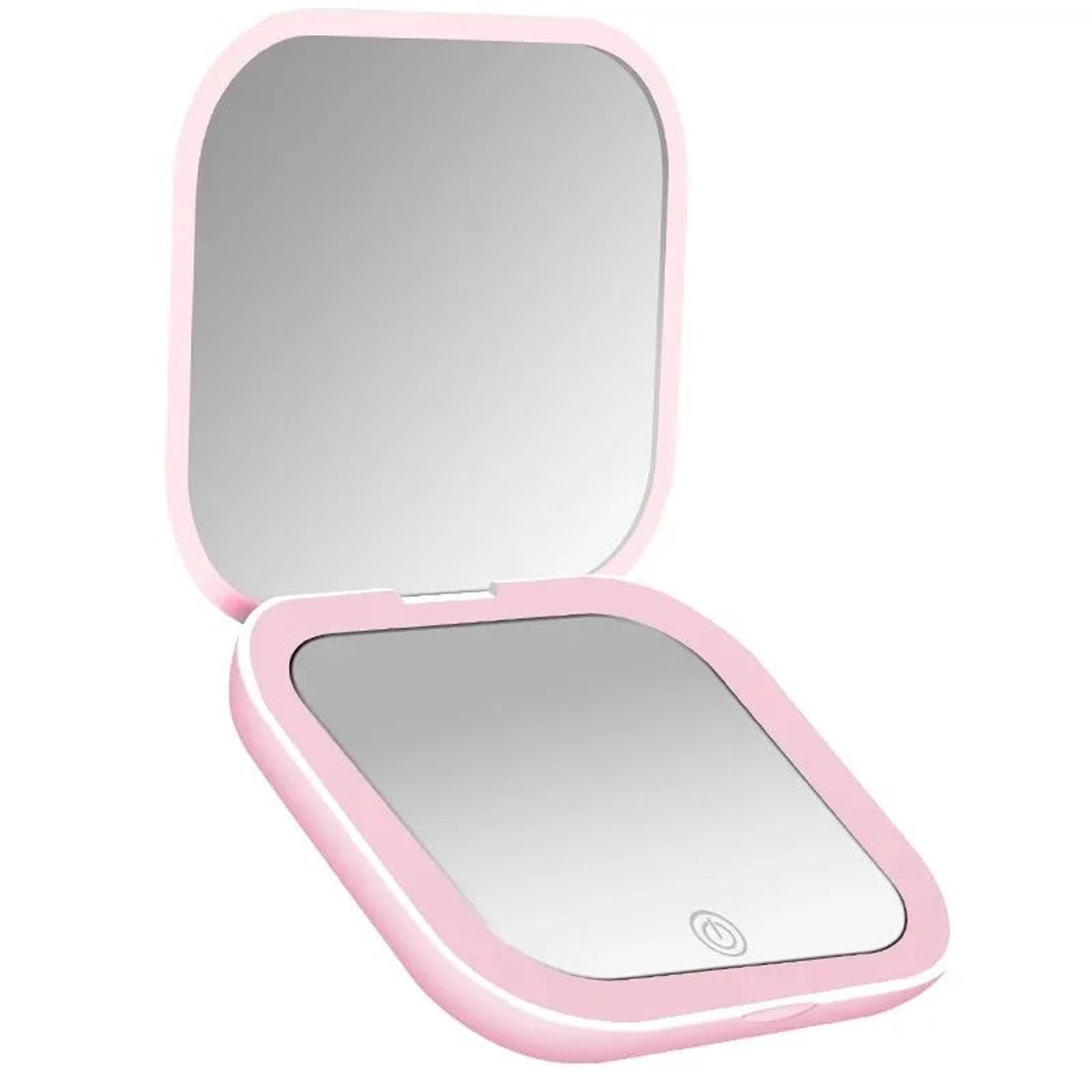 Portable LED Compact Mirror With 1X And 2X Magnification 7