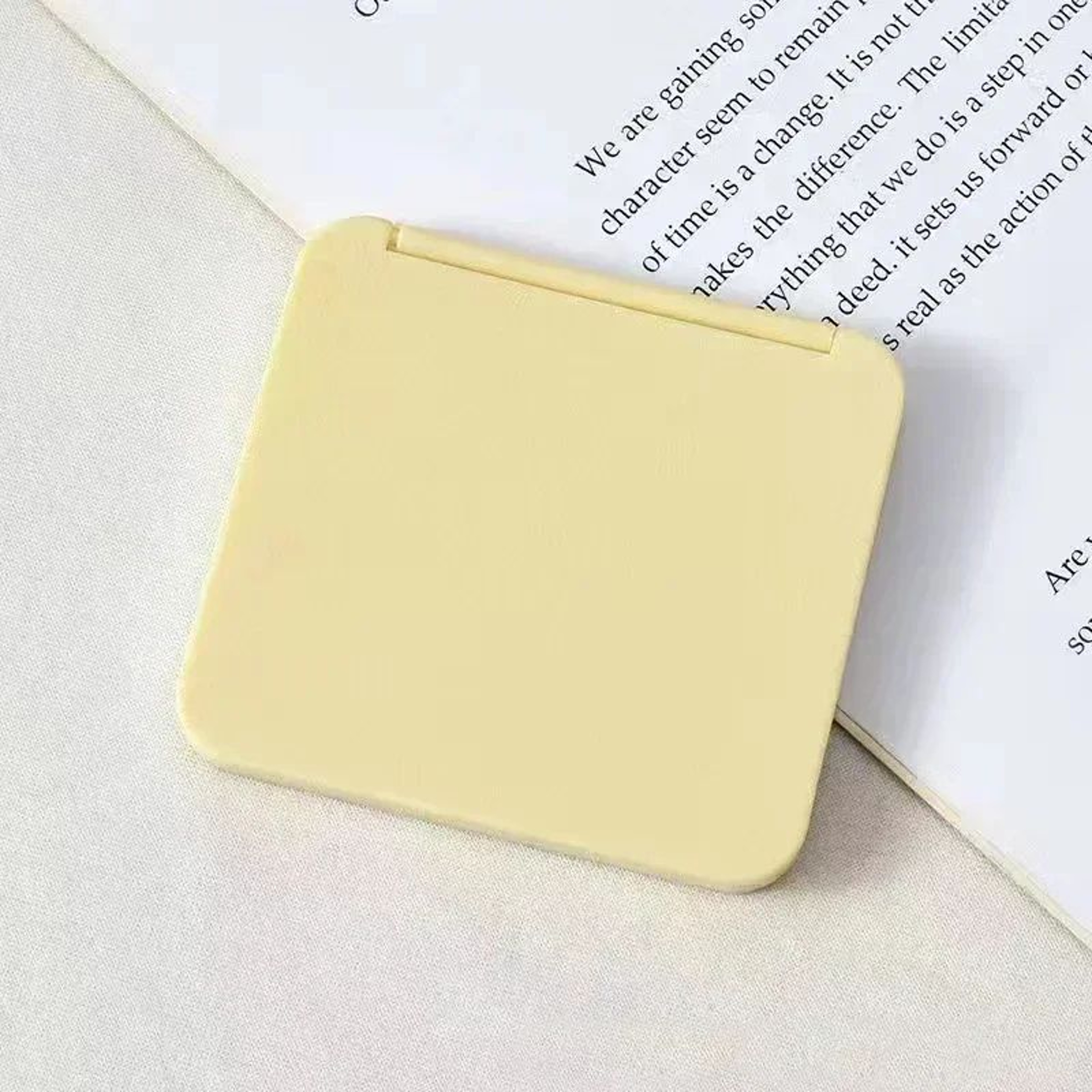 Square Double Sided Portable Pocket Makeup Mirror 6