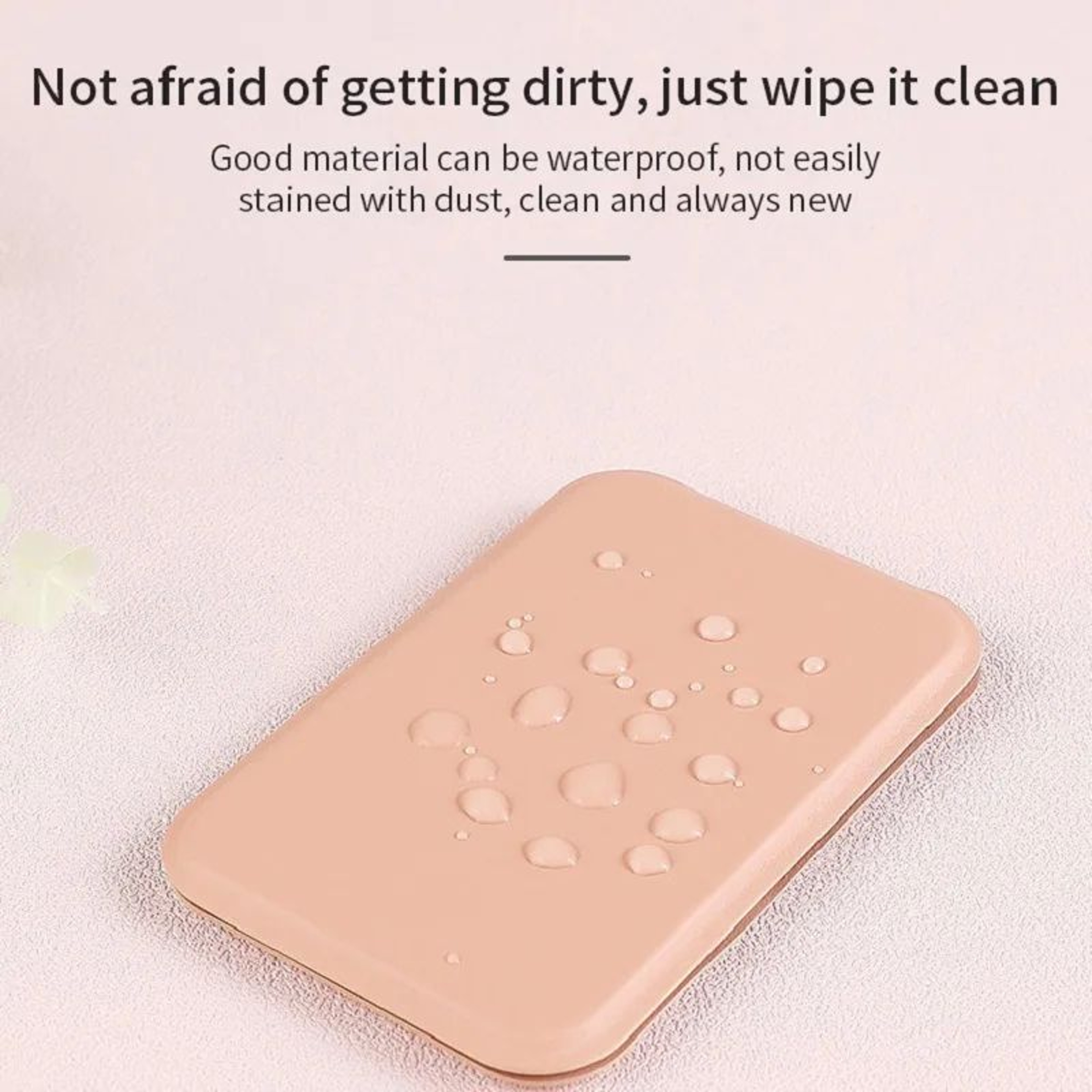 Foldable PU Leather Desktop Portable Makeup Mirror 2