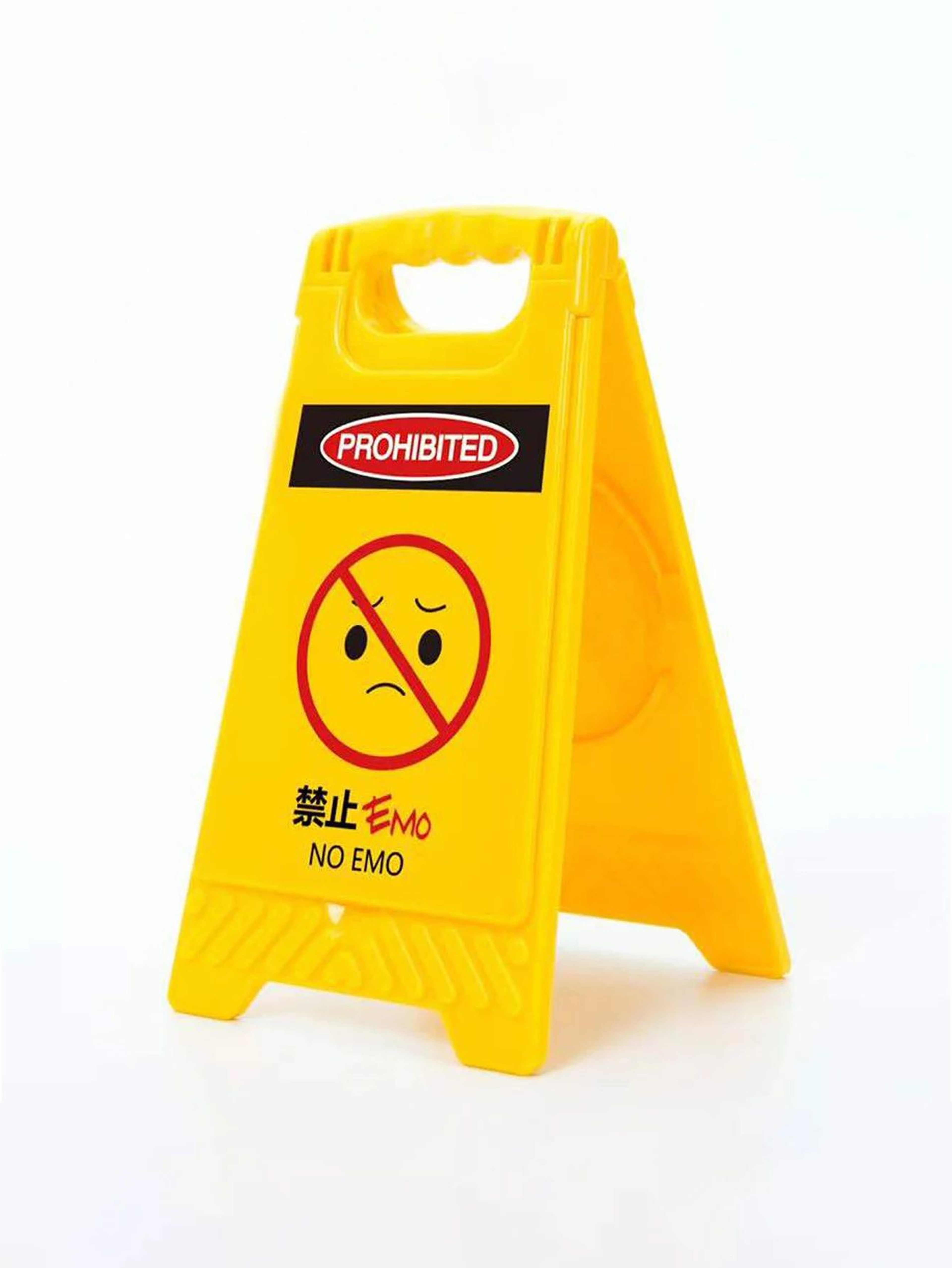 Funny Warning Sign Mini Makeup Mirror And Photo Frame 4