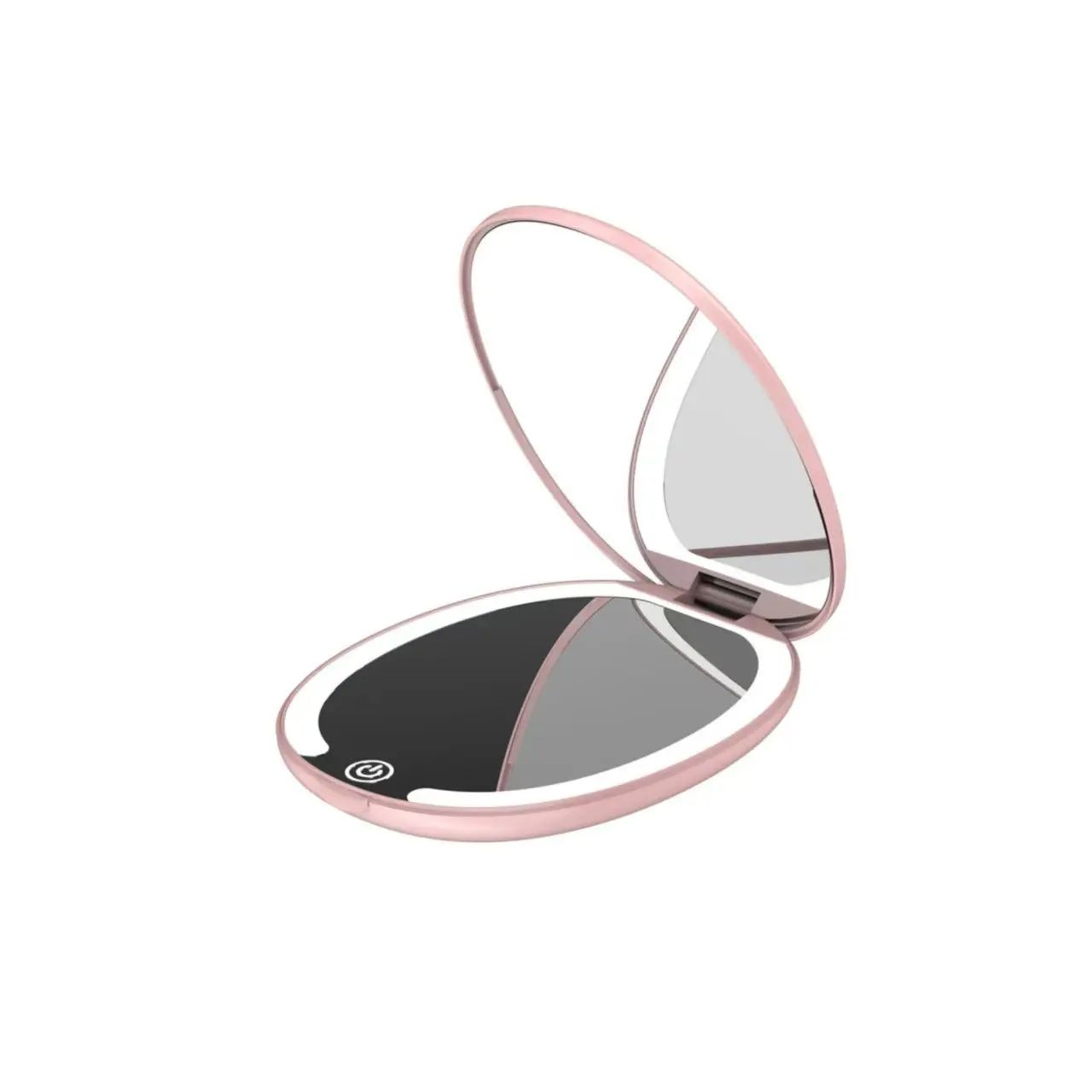 LED Folding Double Sided Makeup Mirror With 5X Magnification 3