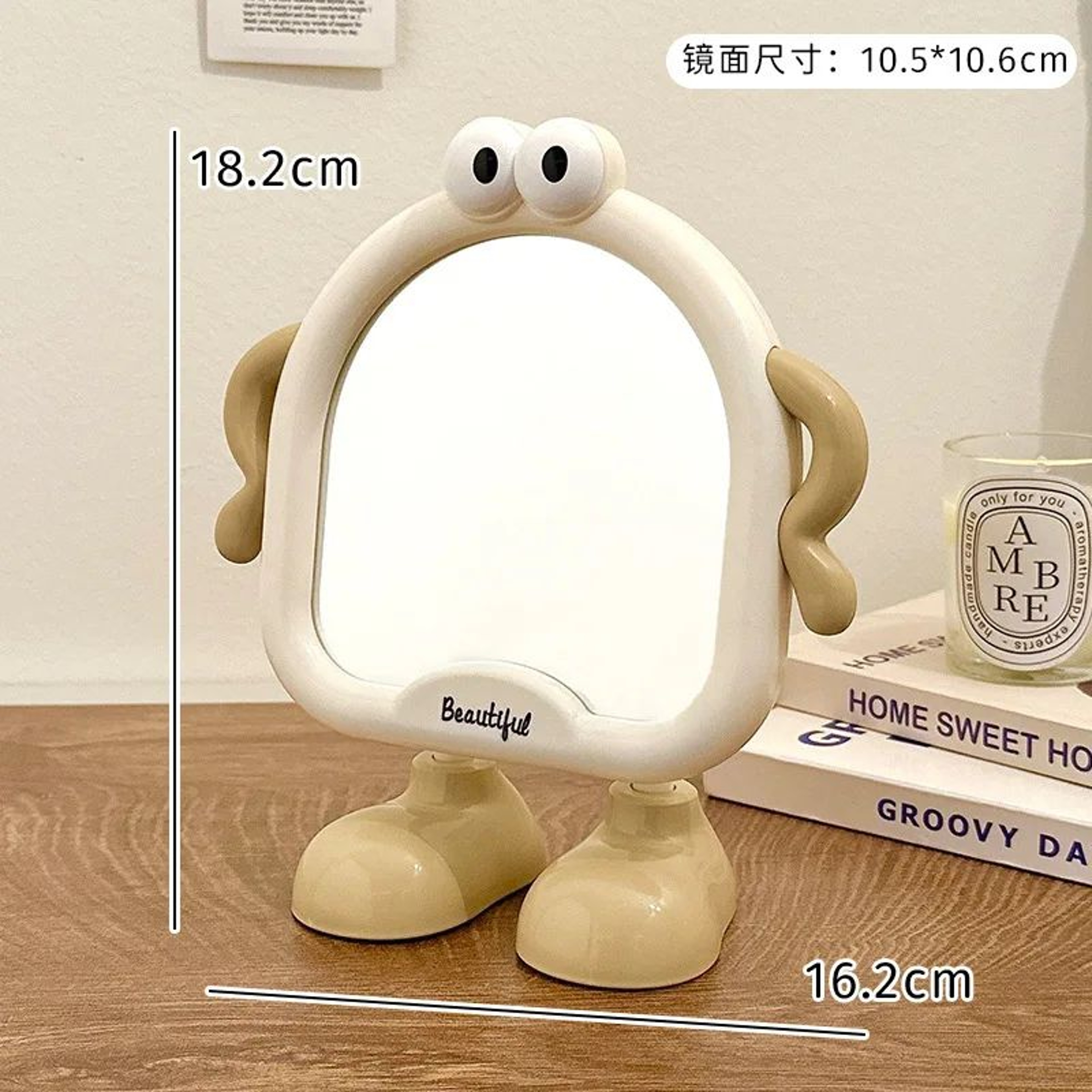 Cute Portable Desktop HD Makeup Mirror For Bedroom 6