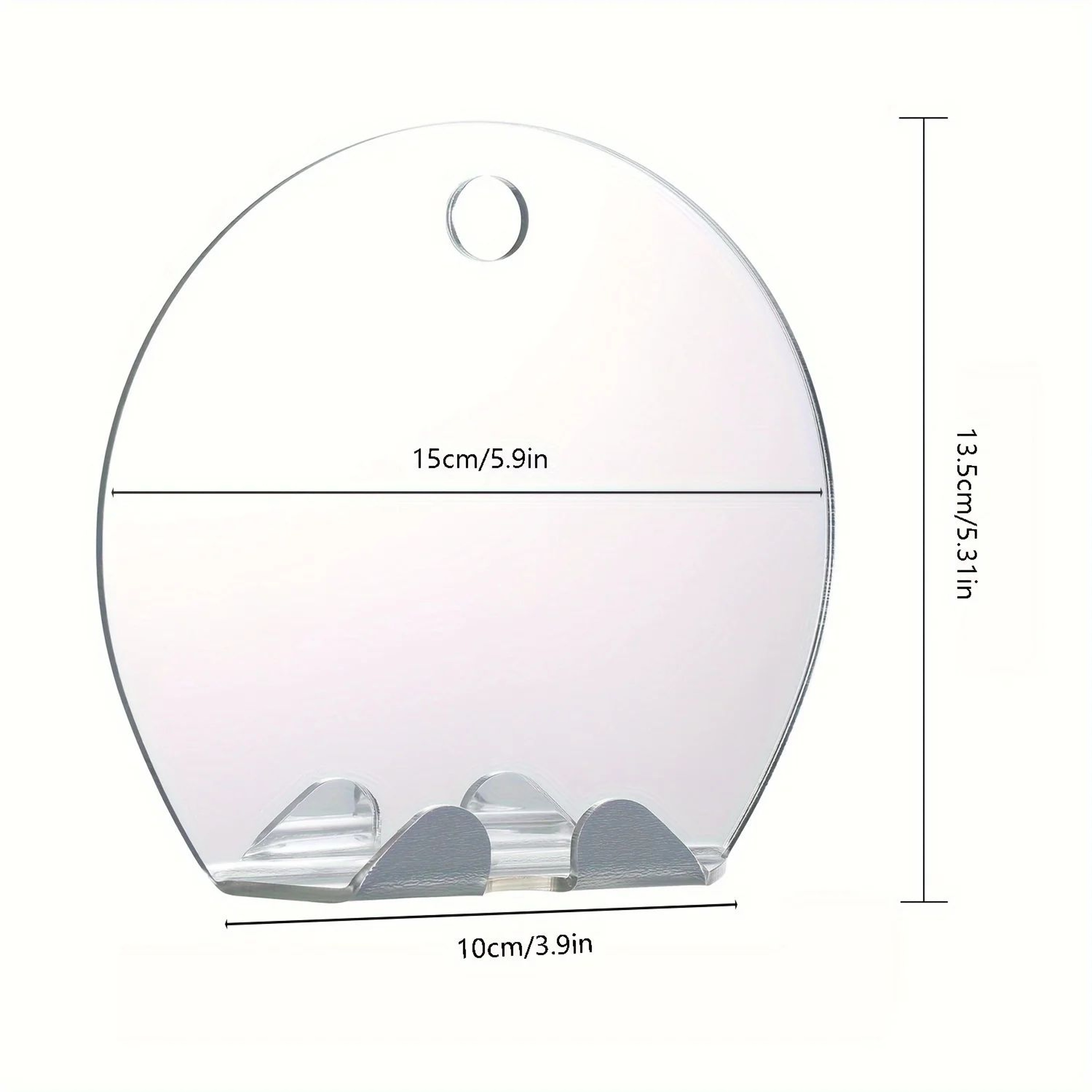 Portable Fog Free Handheld Shower And Shaving Mirror 5