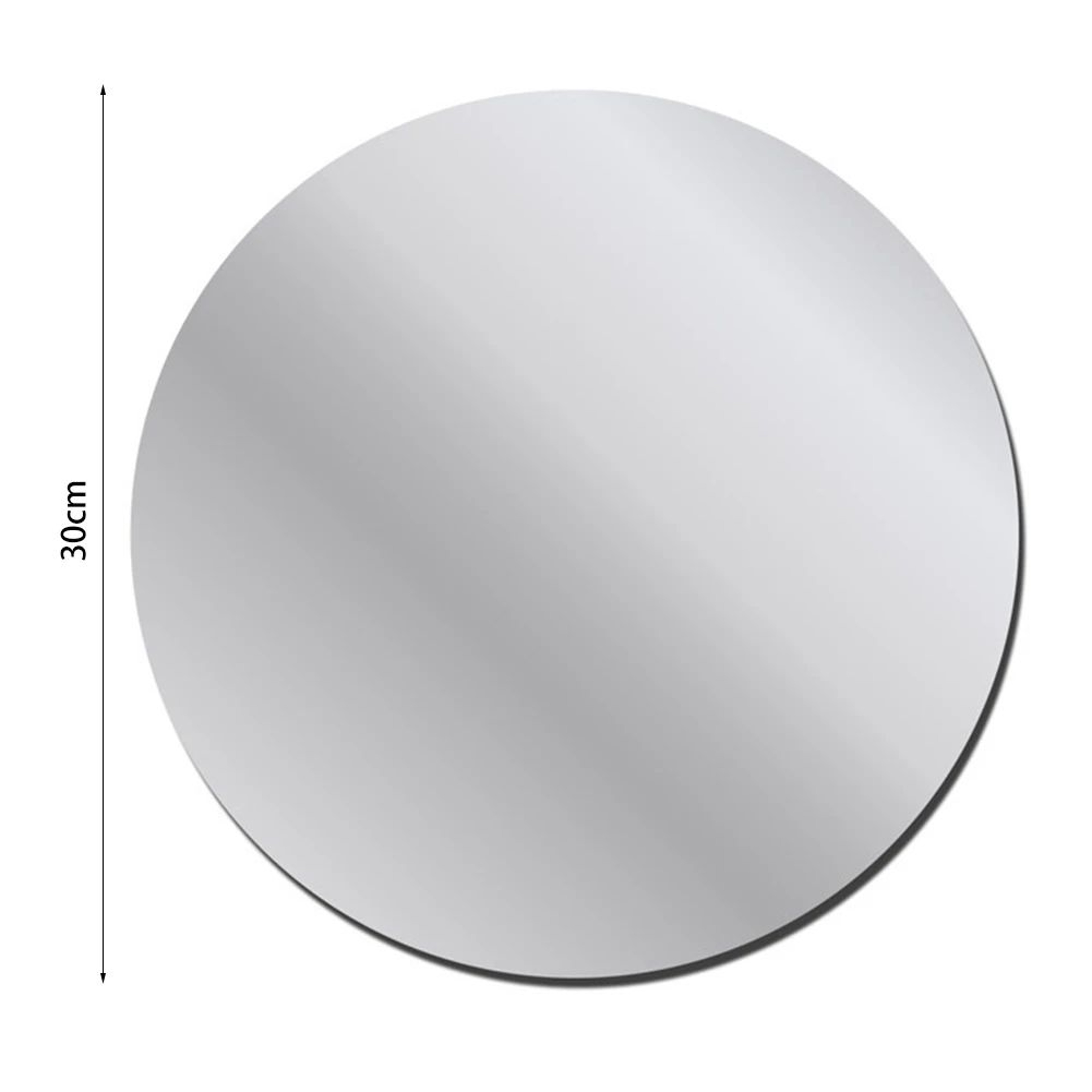 Round Self Adhesive Acrylic Mirror Wall Stickers 7