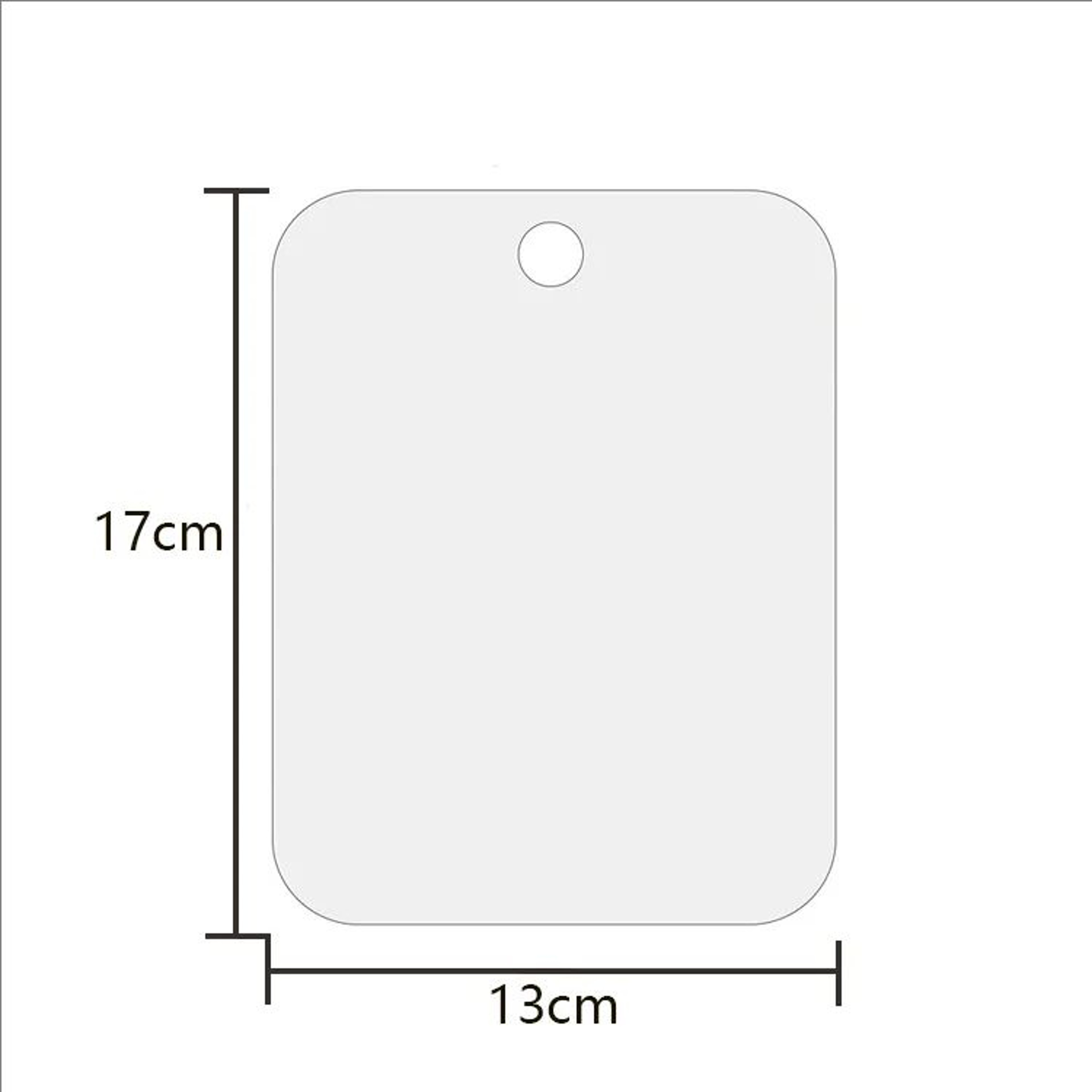 Acrylic Anti Fog Shower Shaving Mirror 6