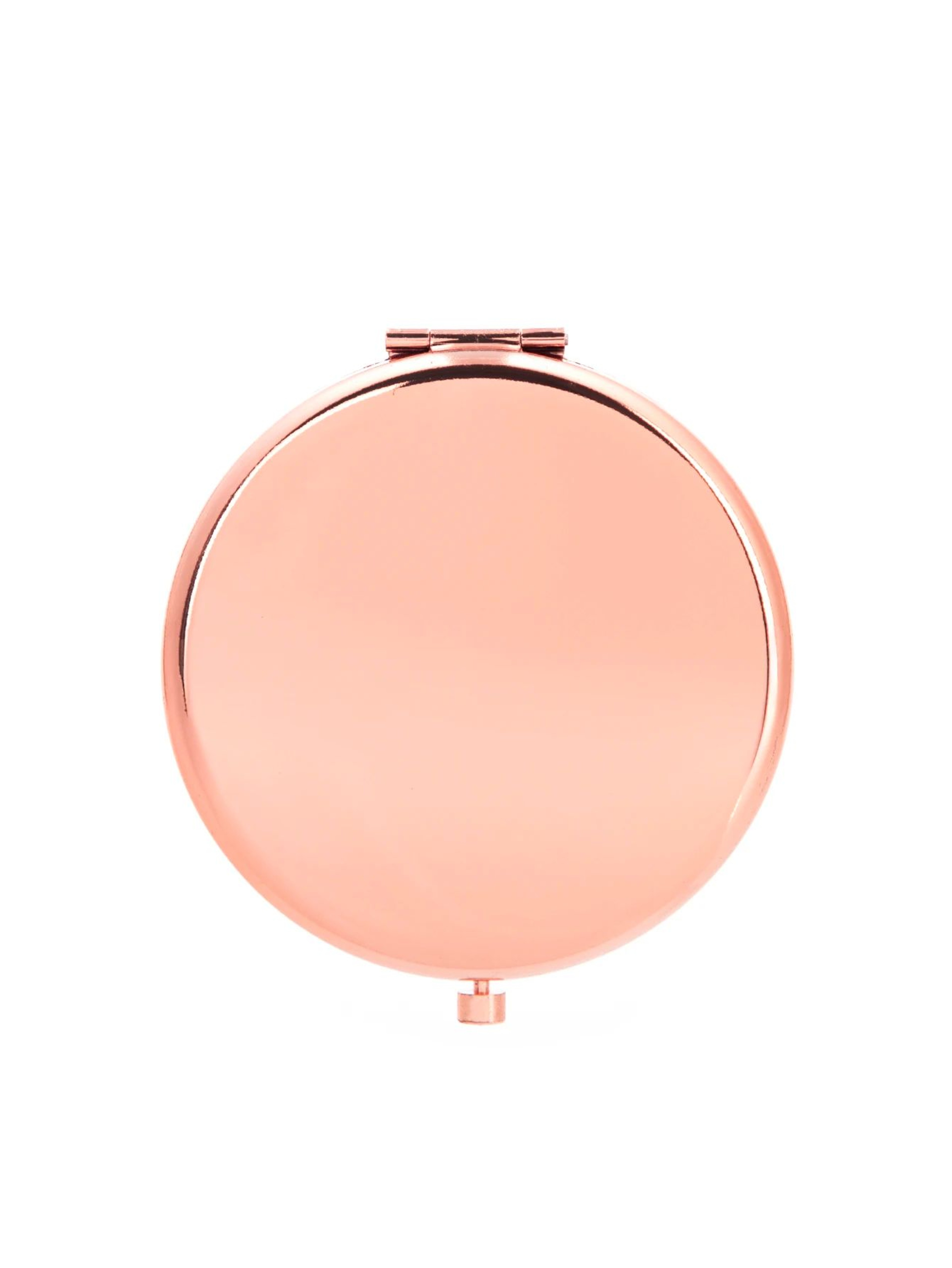 Double Sided Round Handheld Compact Makeup Mirror 4
