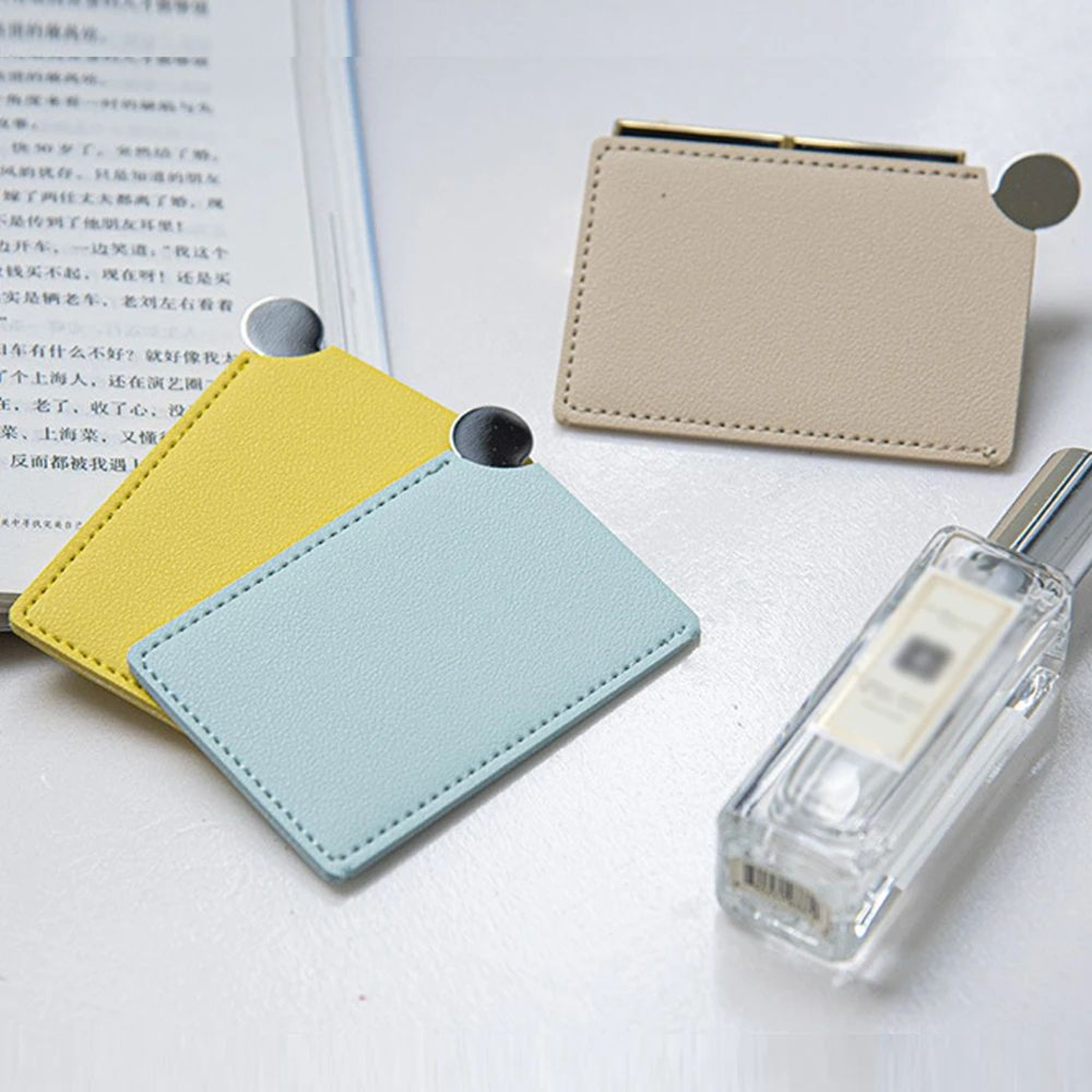 Mini Stainless Steel Unbreakable Pocket Makeup Mirror 3