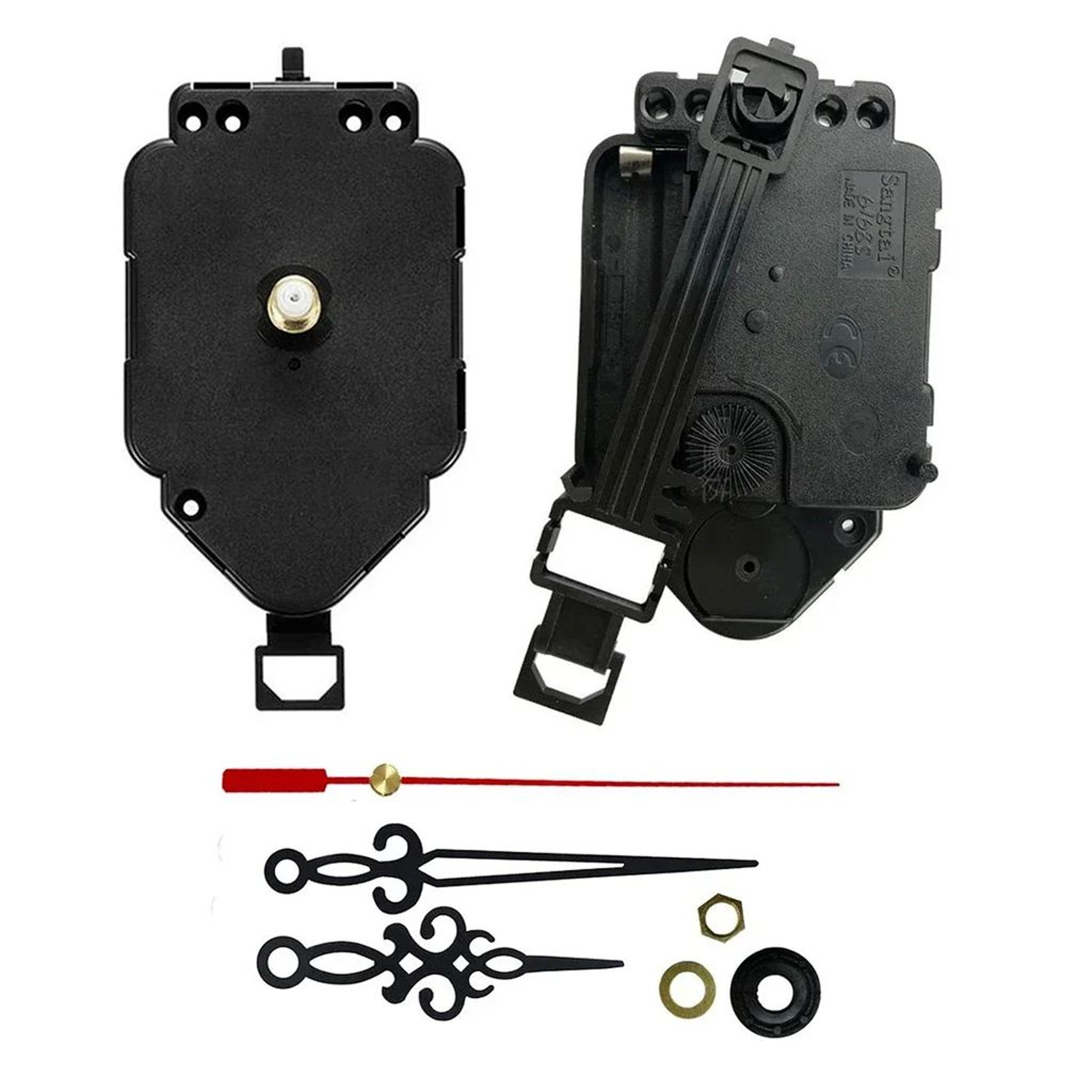 Silent Quartz Clock Movement Mechanism With Hands 0