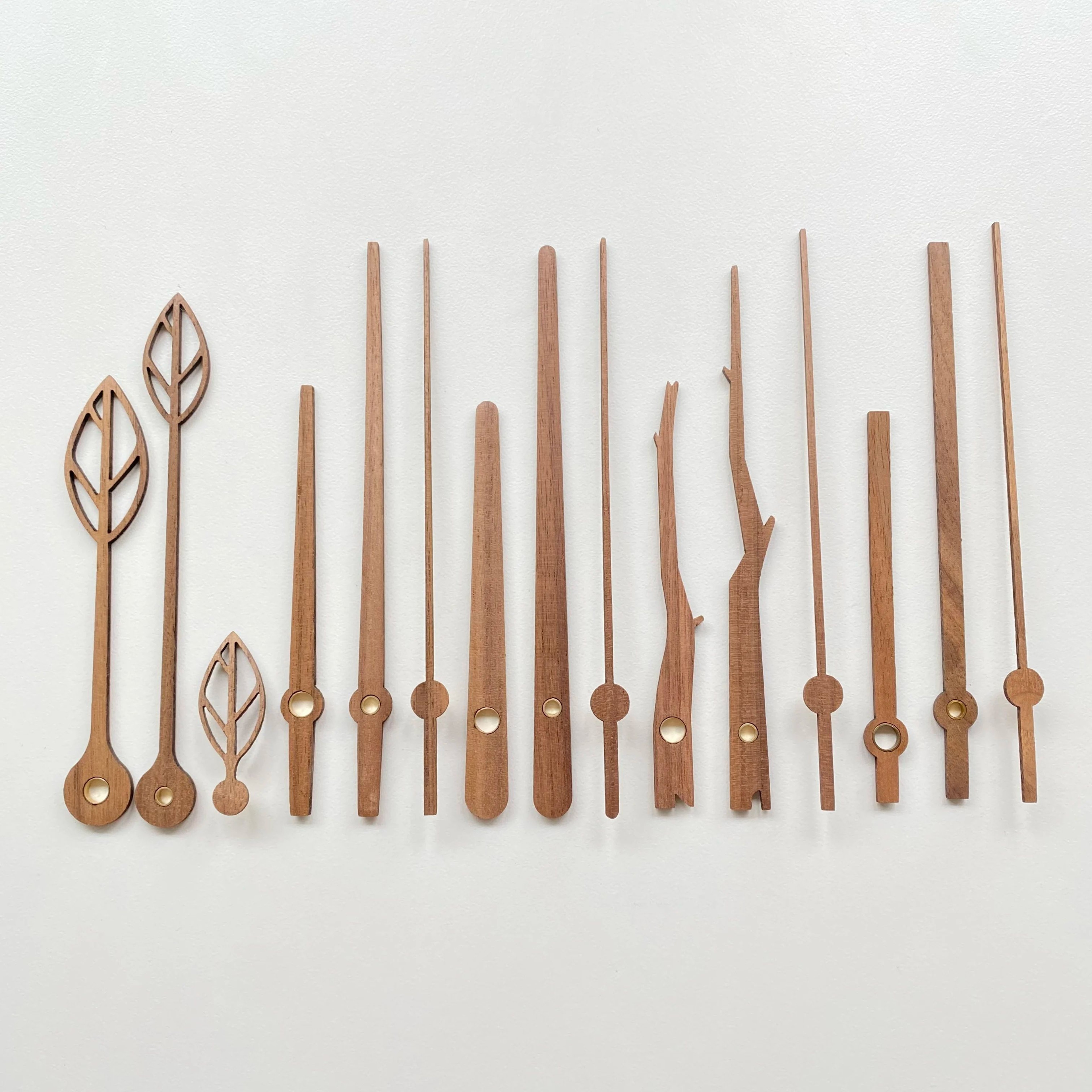 Silent High Torque Quartz Clock Movement Kit With Wooden Hands 3