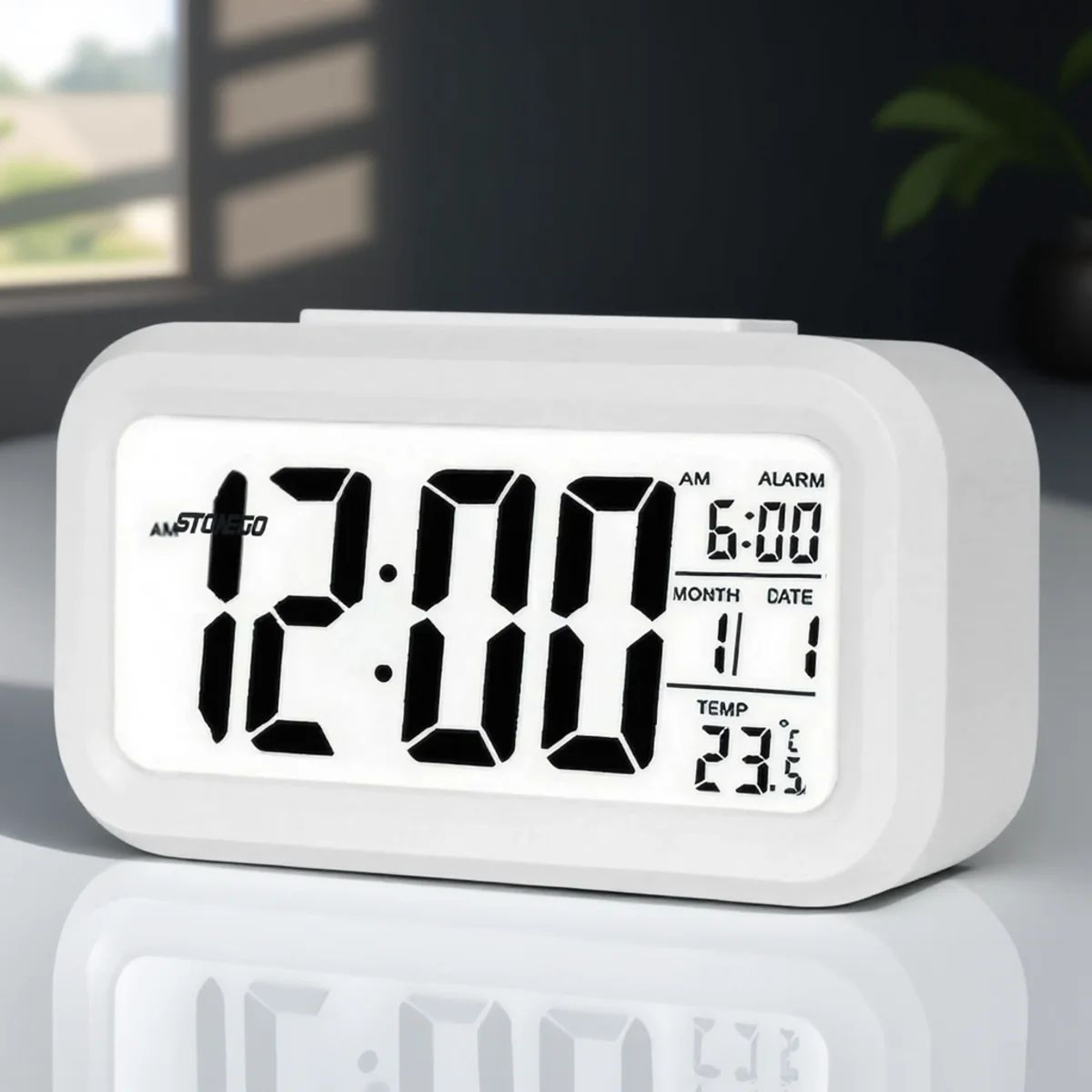 Mini LED Digital Alarm Clock With Backlight And Snooze 6