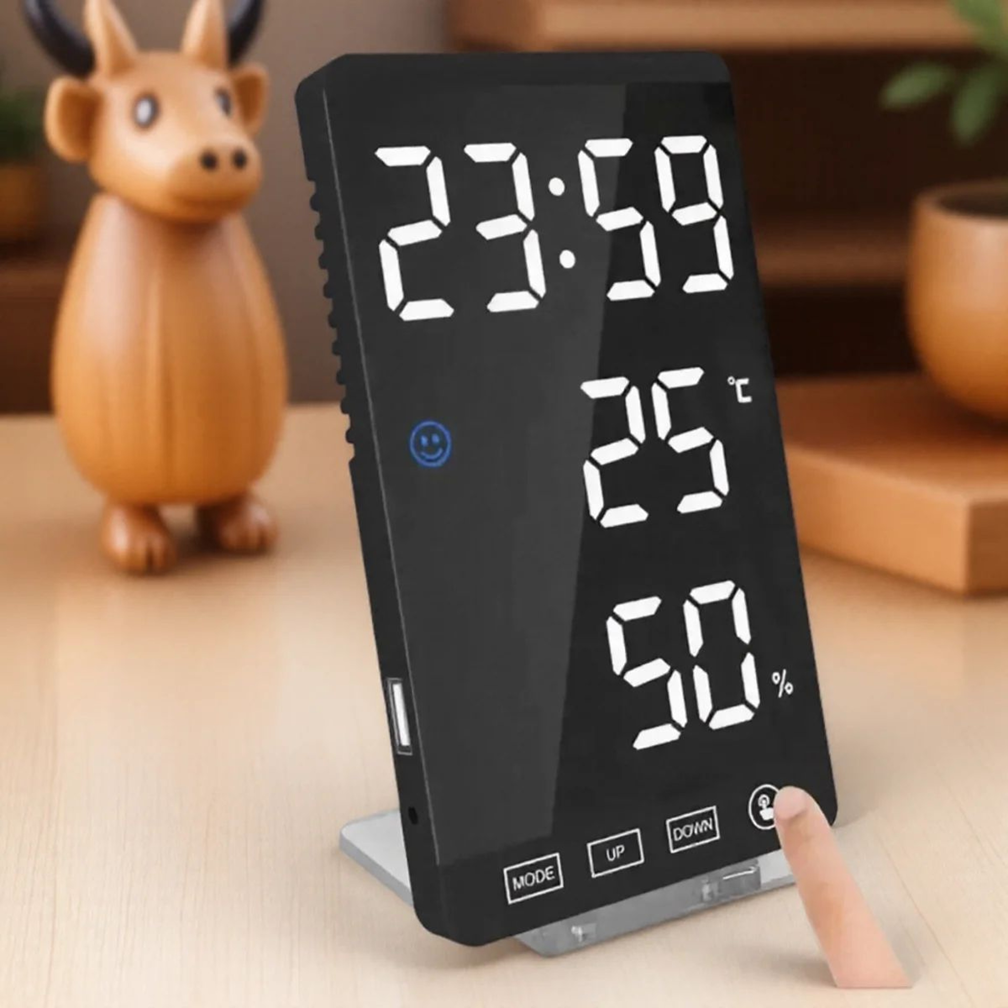 Mini LED Digital Alarm Clock With Backlight And Snooze 11