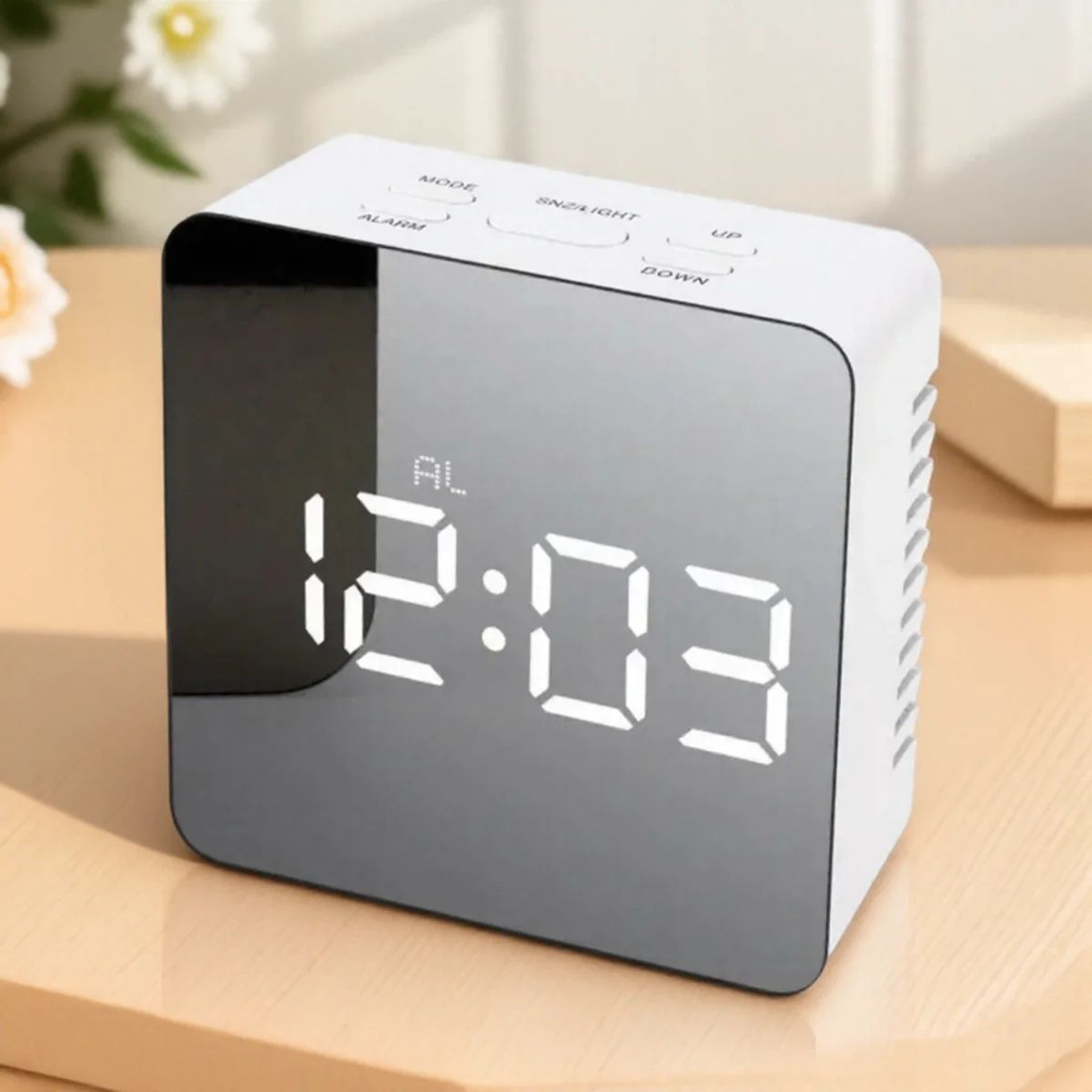 Mini LED Digital Alarm Clock With Backlight And Snooze 8