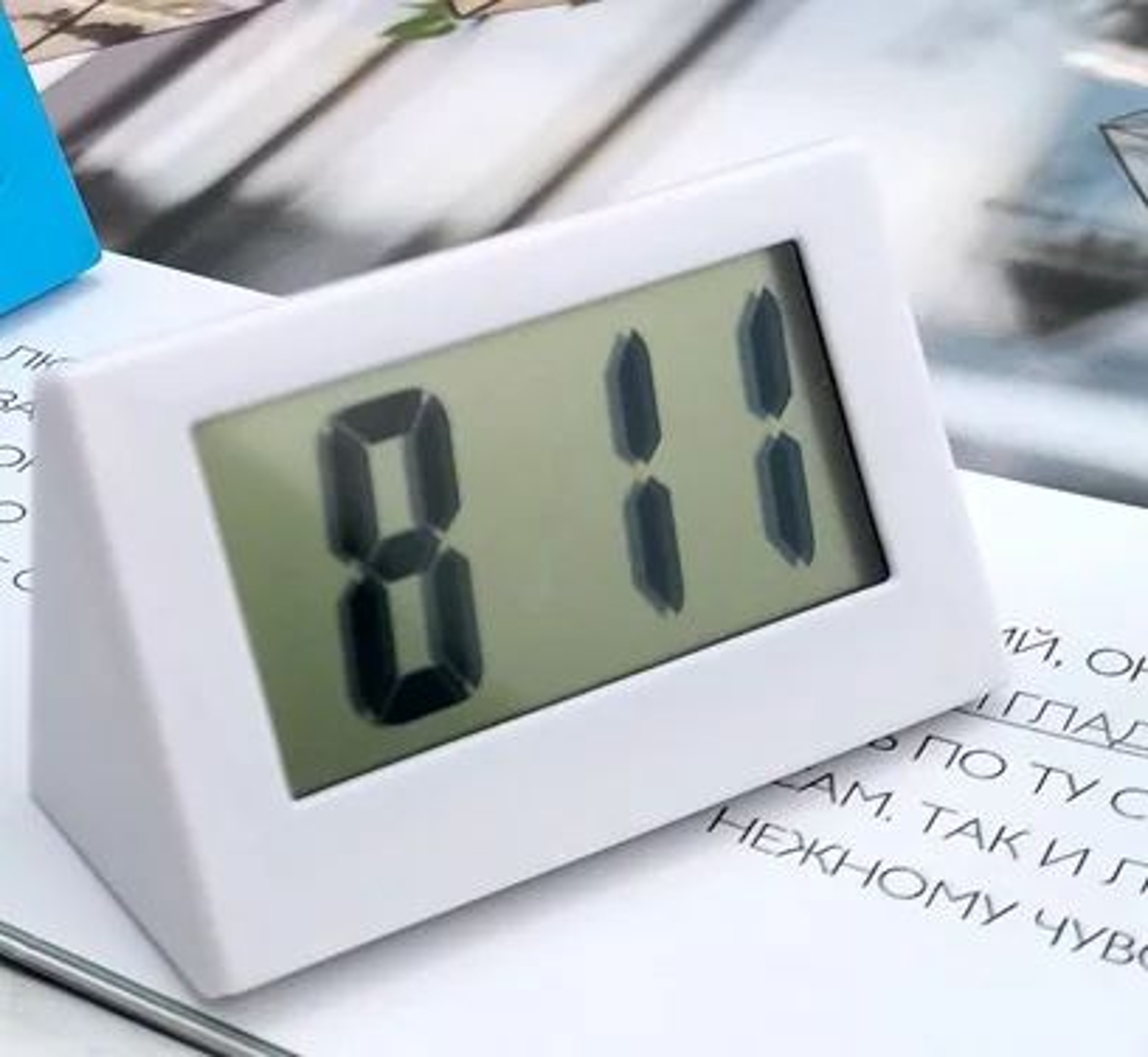 Mini Digital Desktop Alarm Clock With Silent Display 6