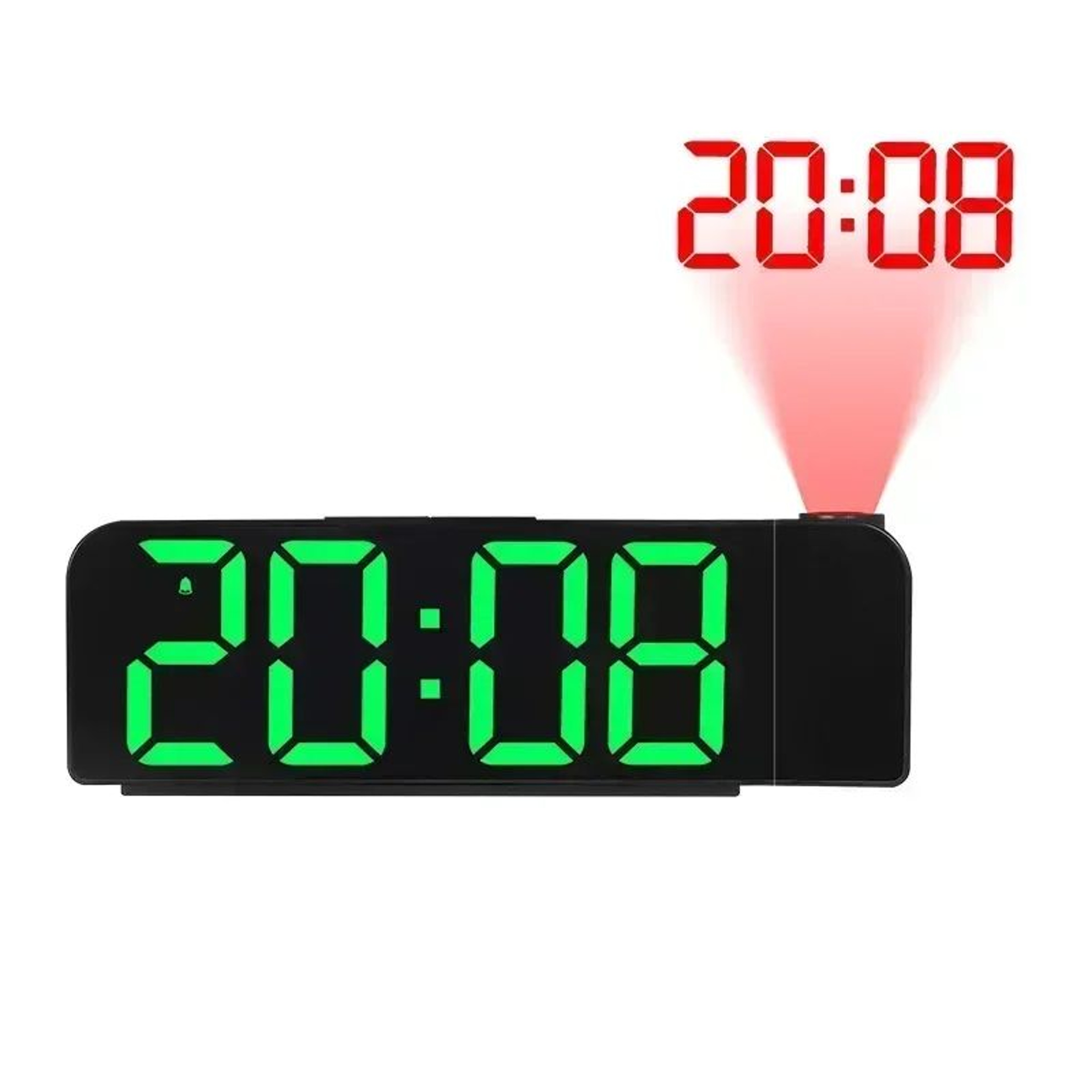 Rotating Digital Projection Alarm Clock With Night Mode 8