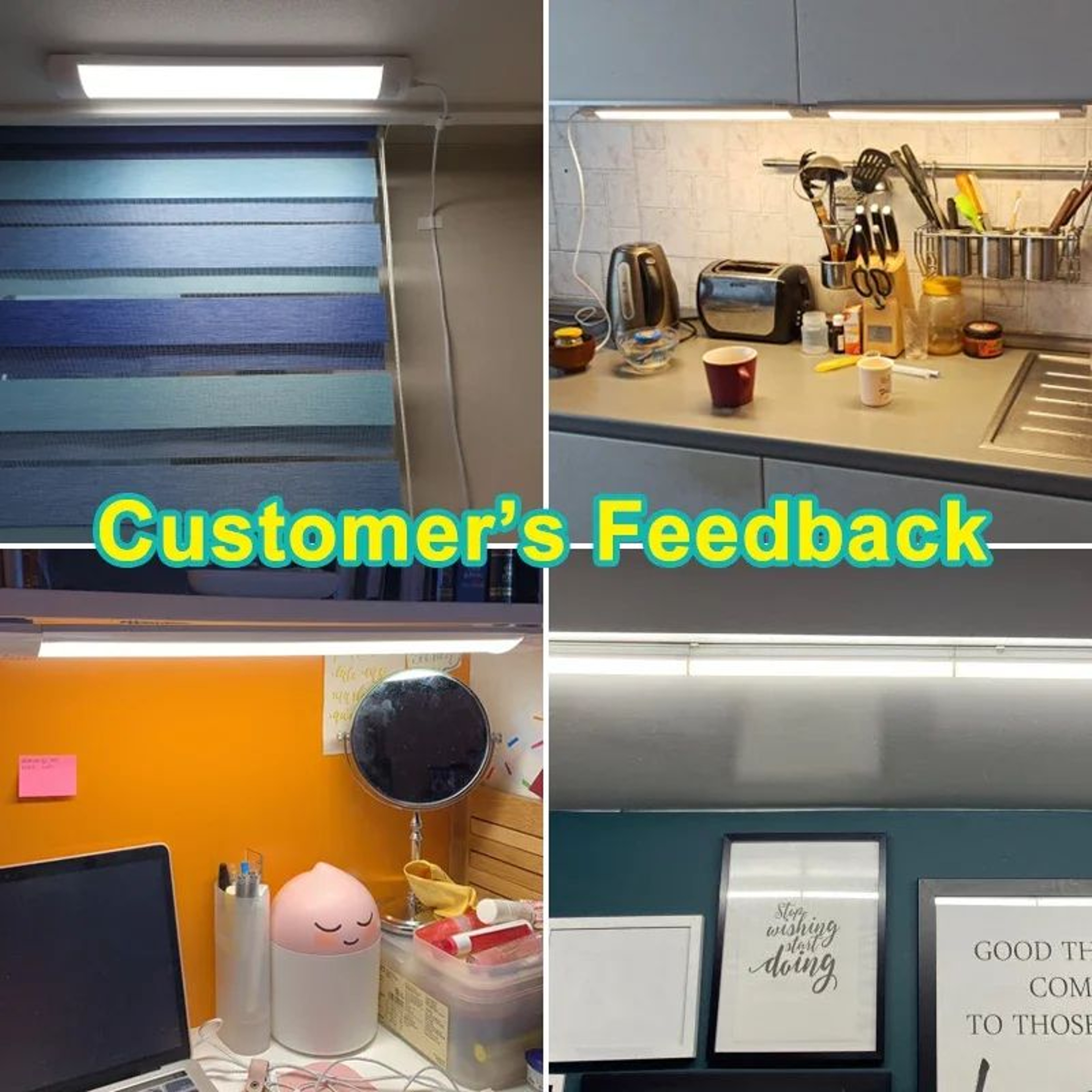 Super Bright LED Under Cabinet Kitchen Tube Light 5
