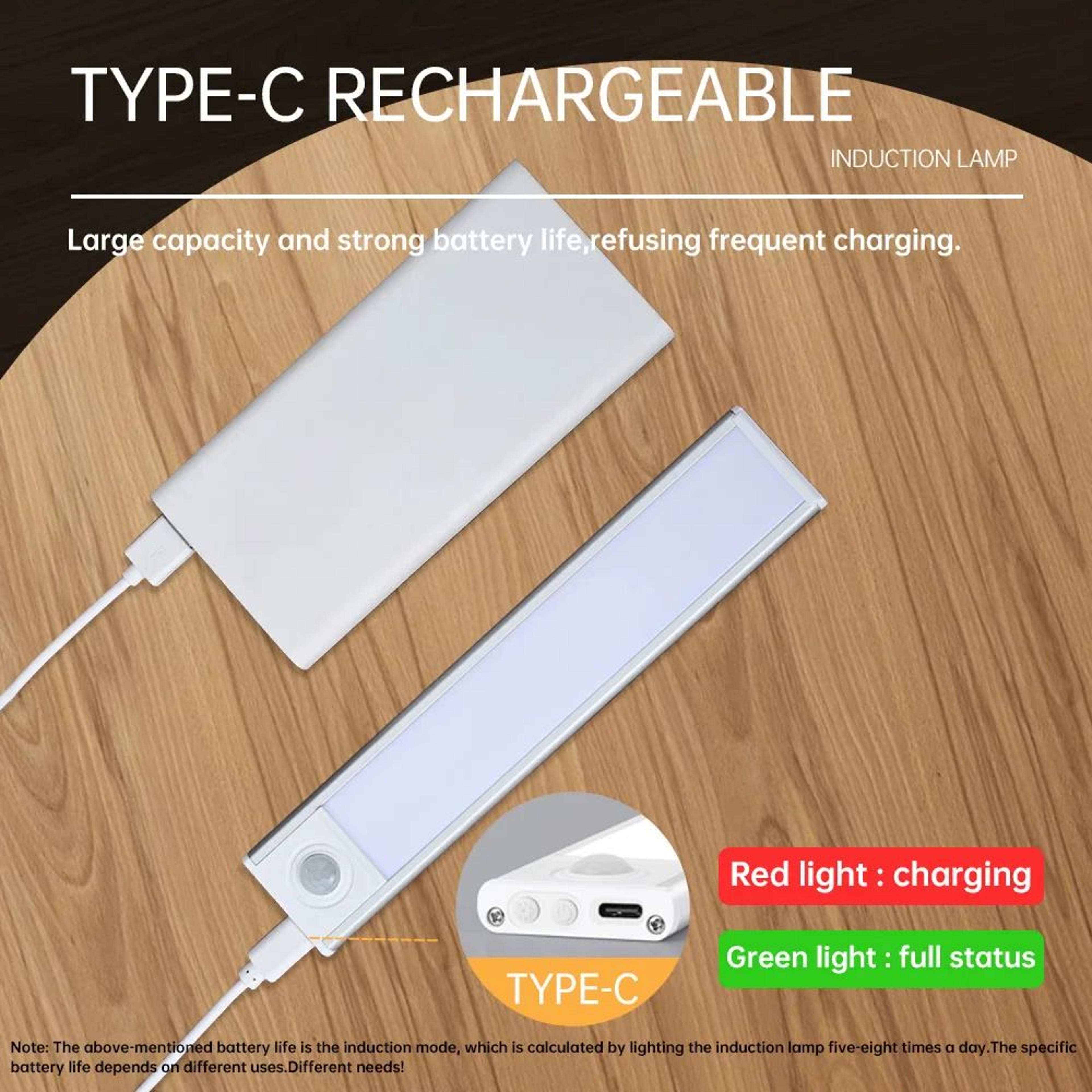 Motion Sensor LED Under Cabinet Night Light For Closet And Kitchen 4