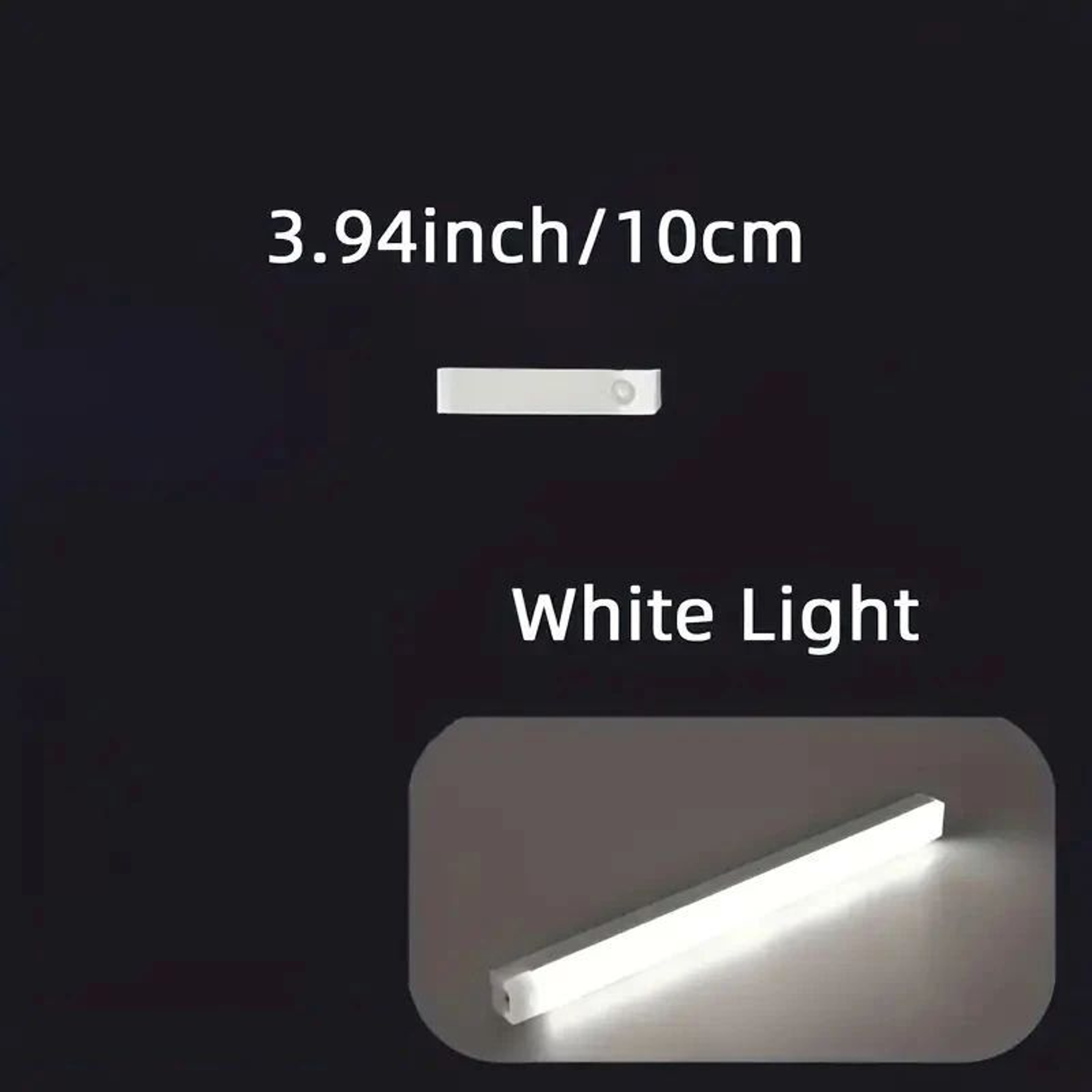 Rechargeable Motion Sensor LED Wardrobe Light With Magnetic Mount 6