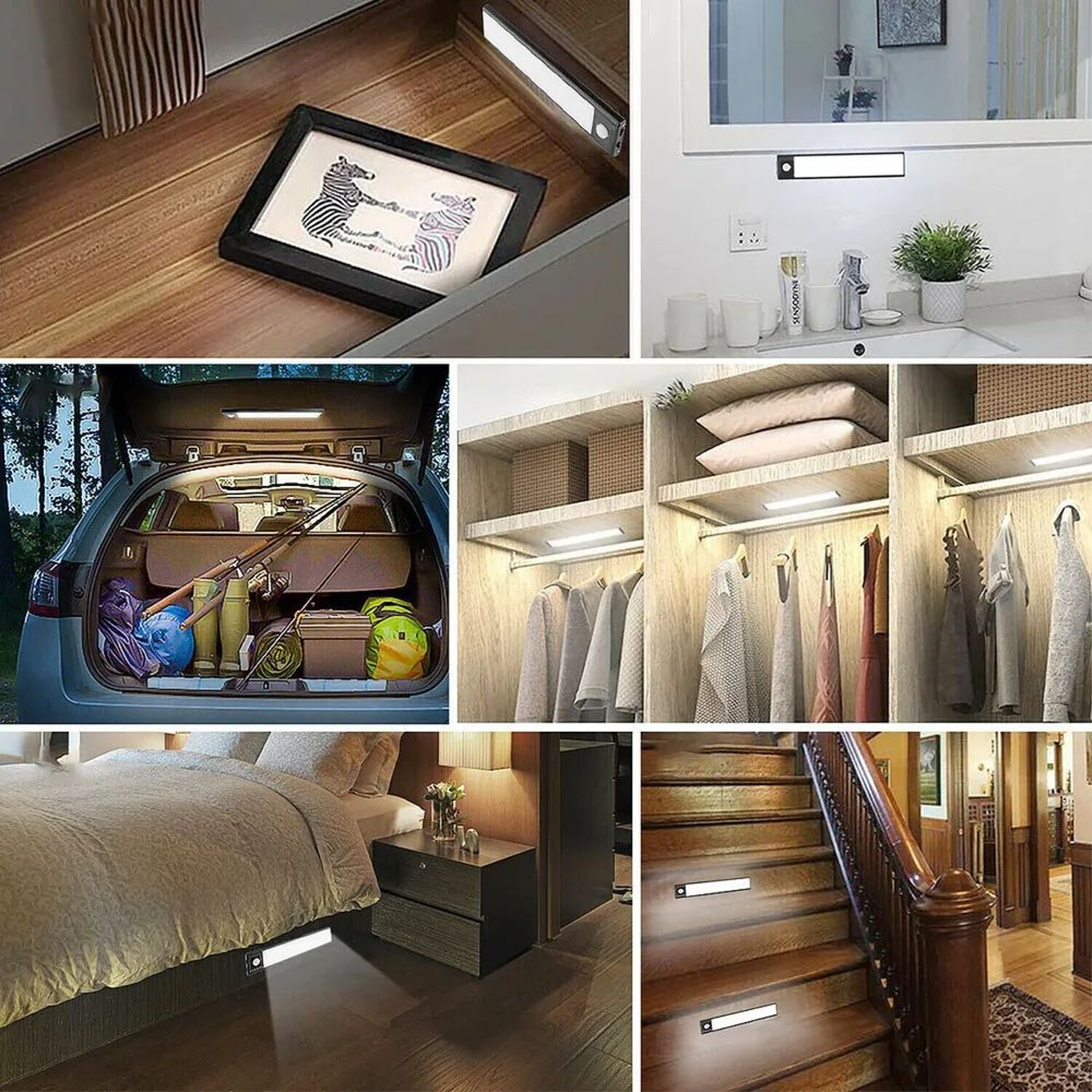 Rechargeable Motion Sensor Dimmable Under Cabinet Light 5