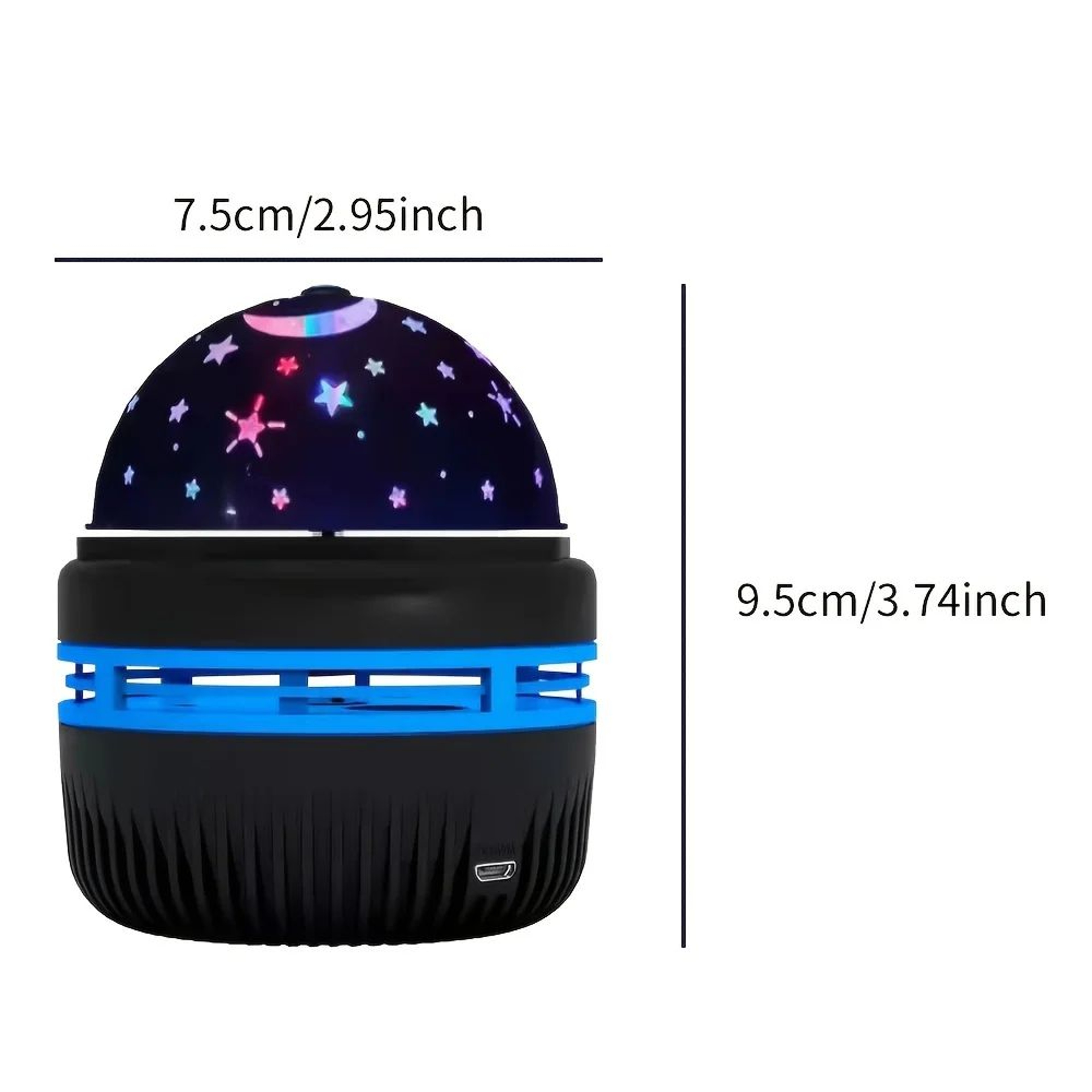 Colorful LED Starry Sky Galaxy Projector Night Light 5