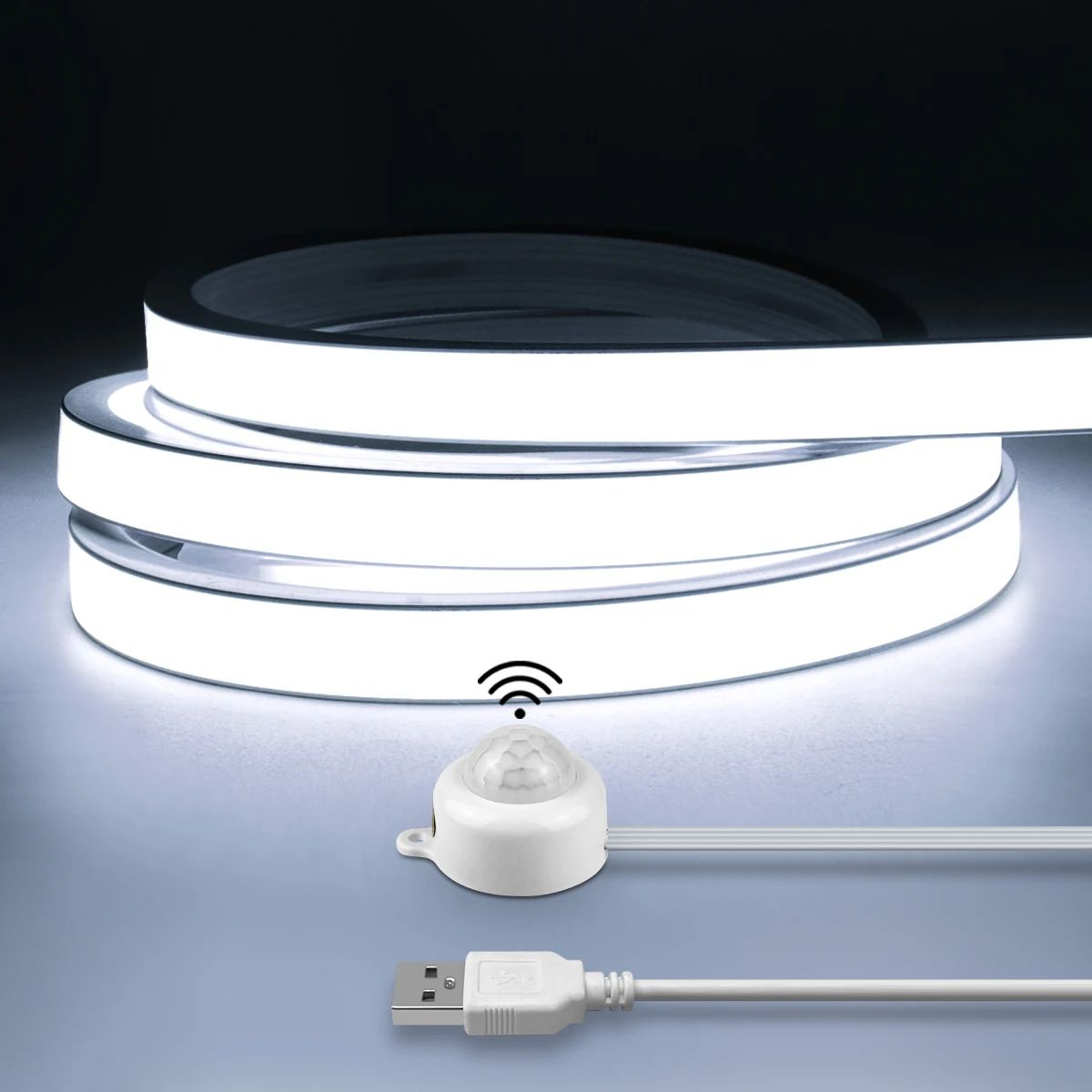 Motion Sensor COB LED Neon Strip Light 0