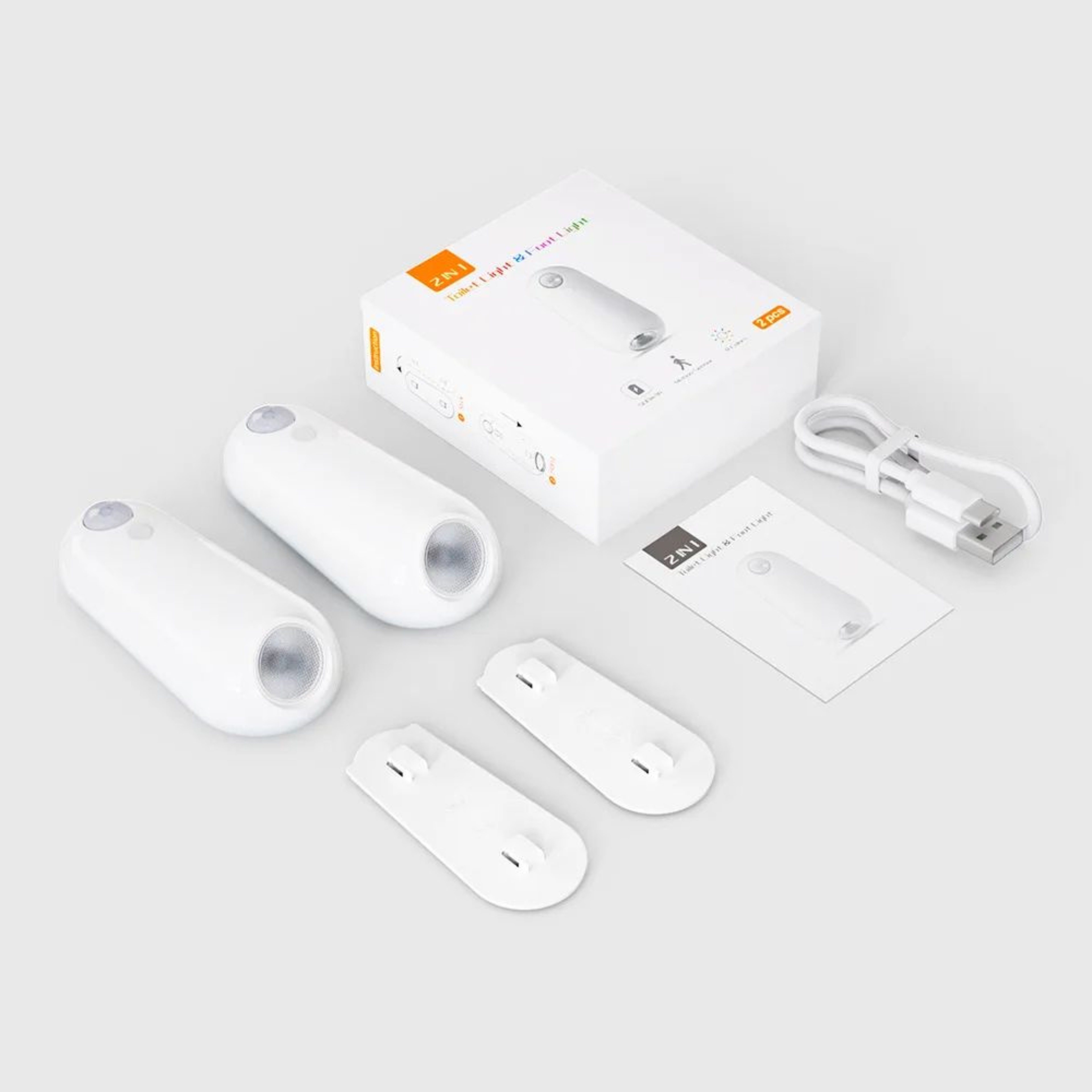 Smart Motion Sensor Colorful LED Projector Night Light 7