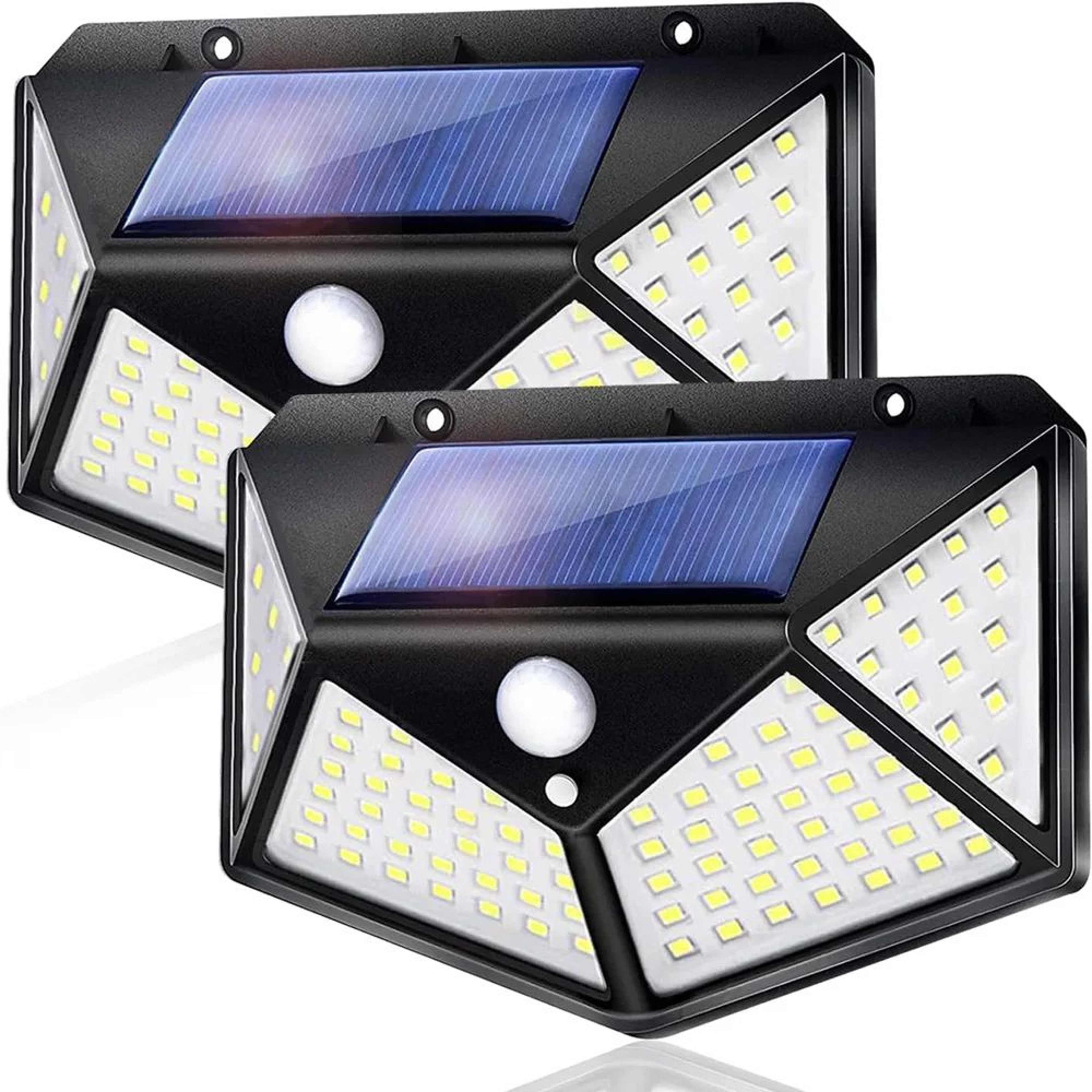 100 LED Solar Motion Sensor Outdoor Wall Light 0