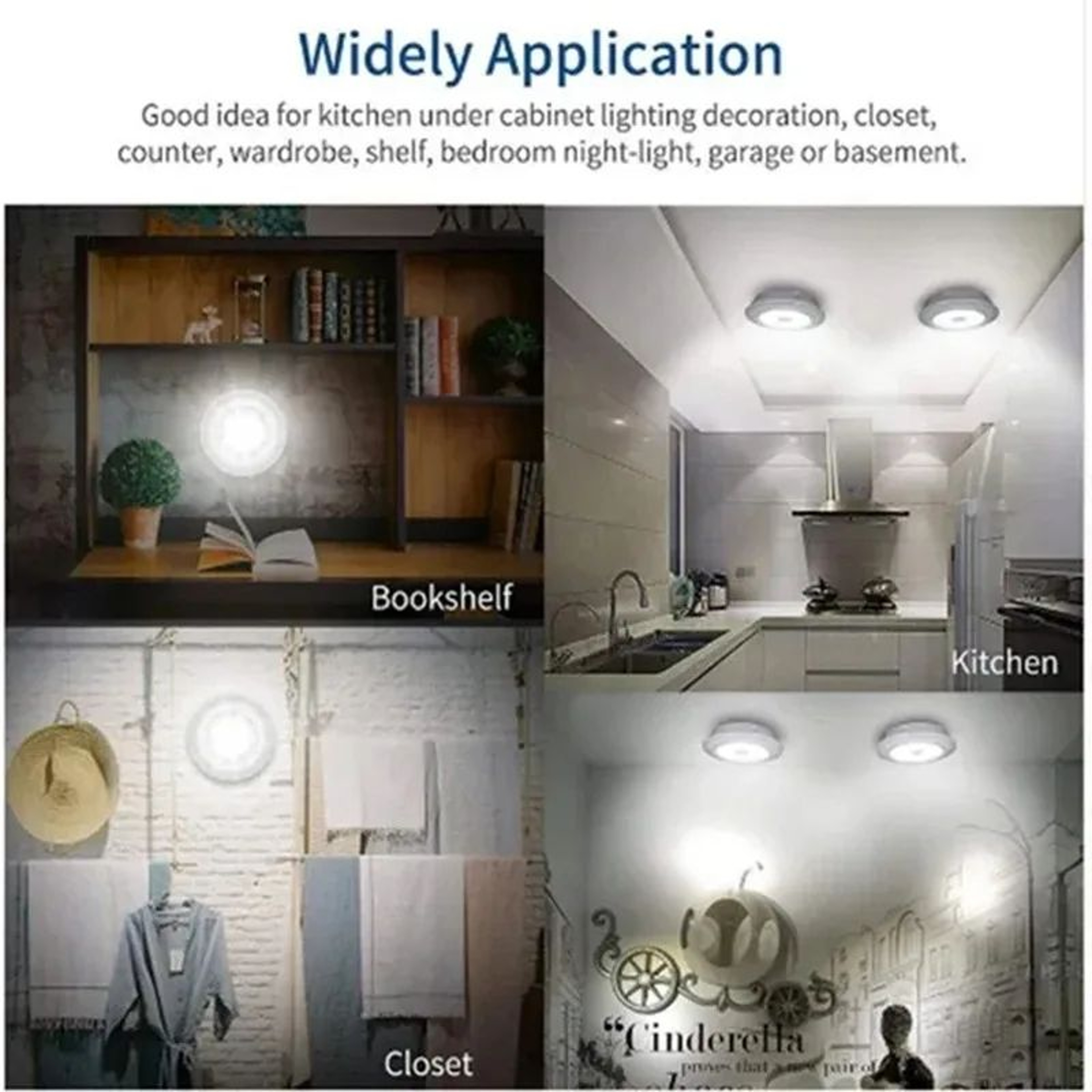 Dimmable LED Under Cabinet Light With Remote Control 1