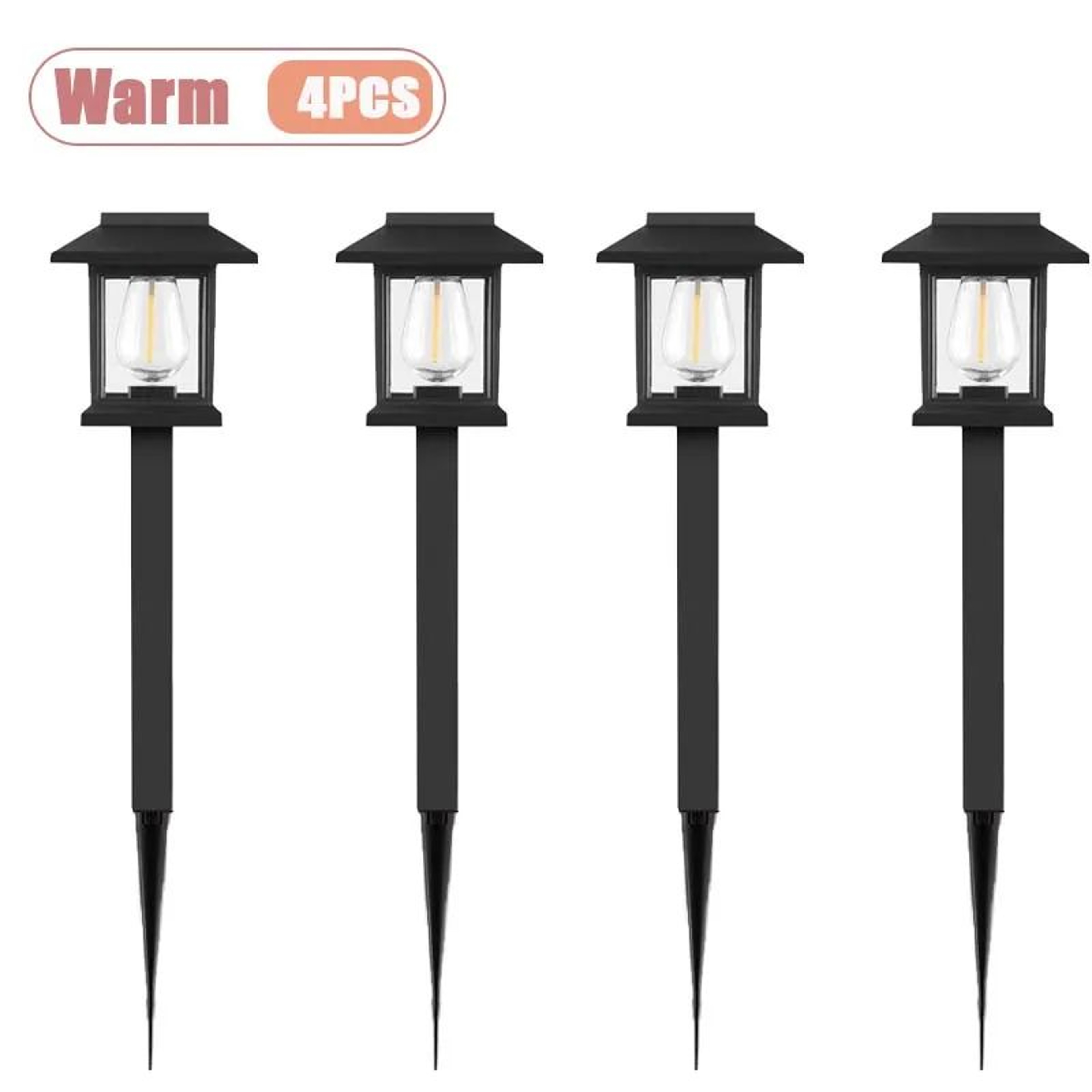 Outdoor Solar LED Ground Stake Garden Light 7