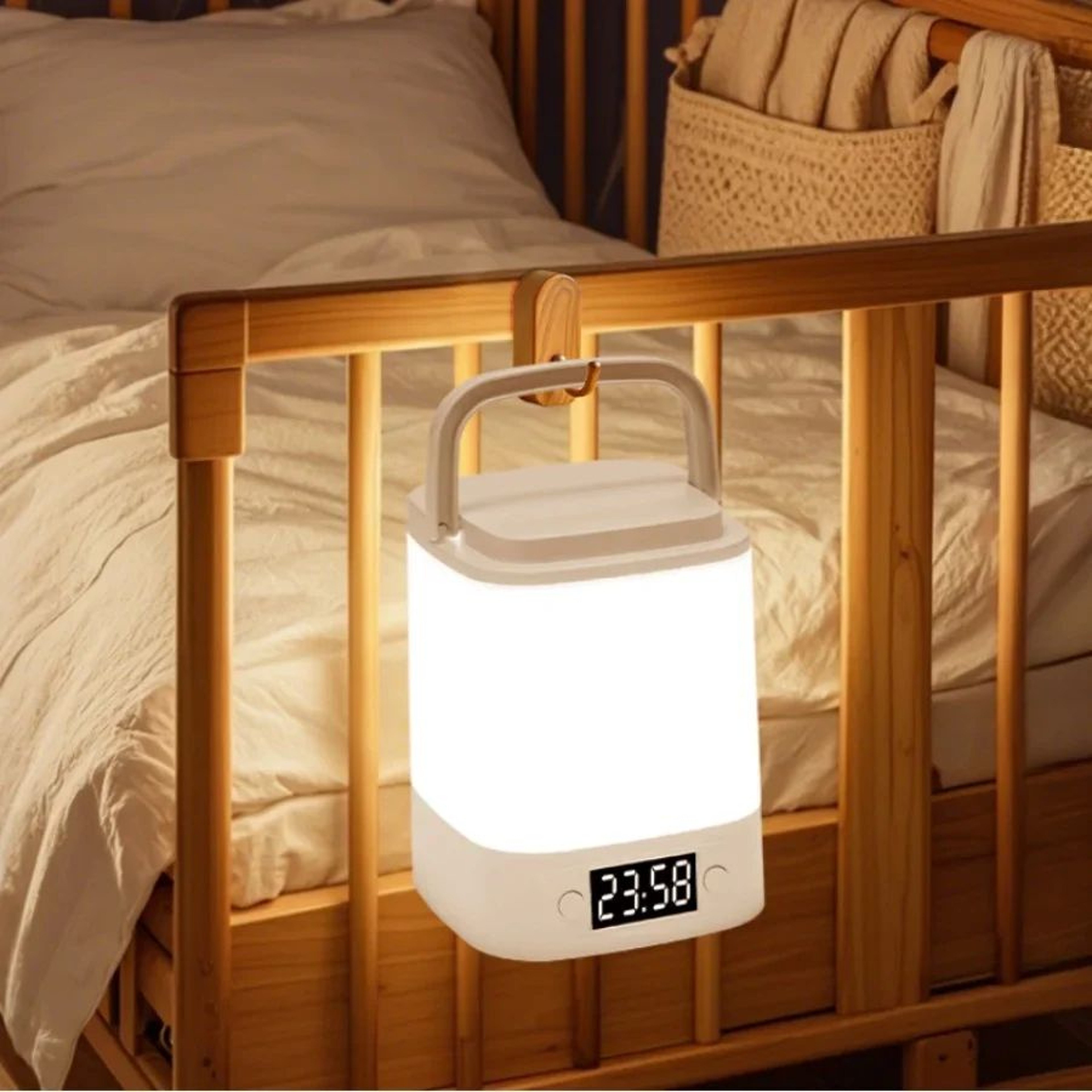 Touch Dimmable Rechargeable LED Bedside Night Lamp 2