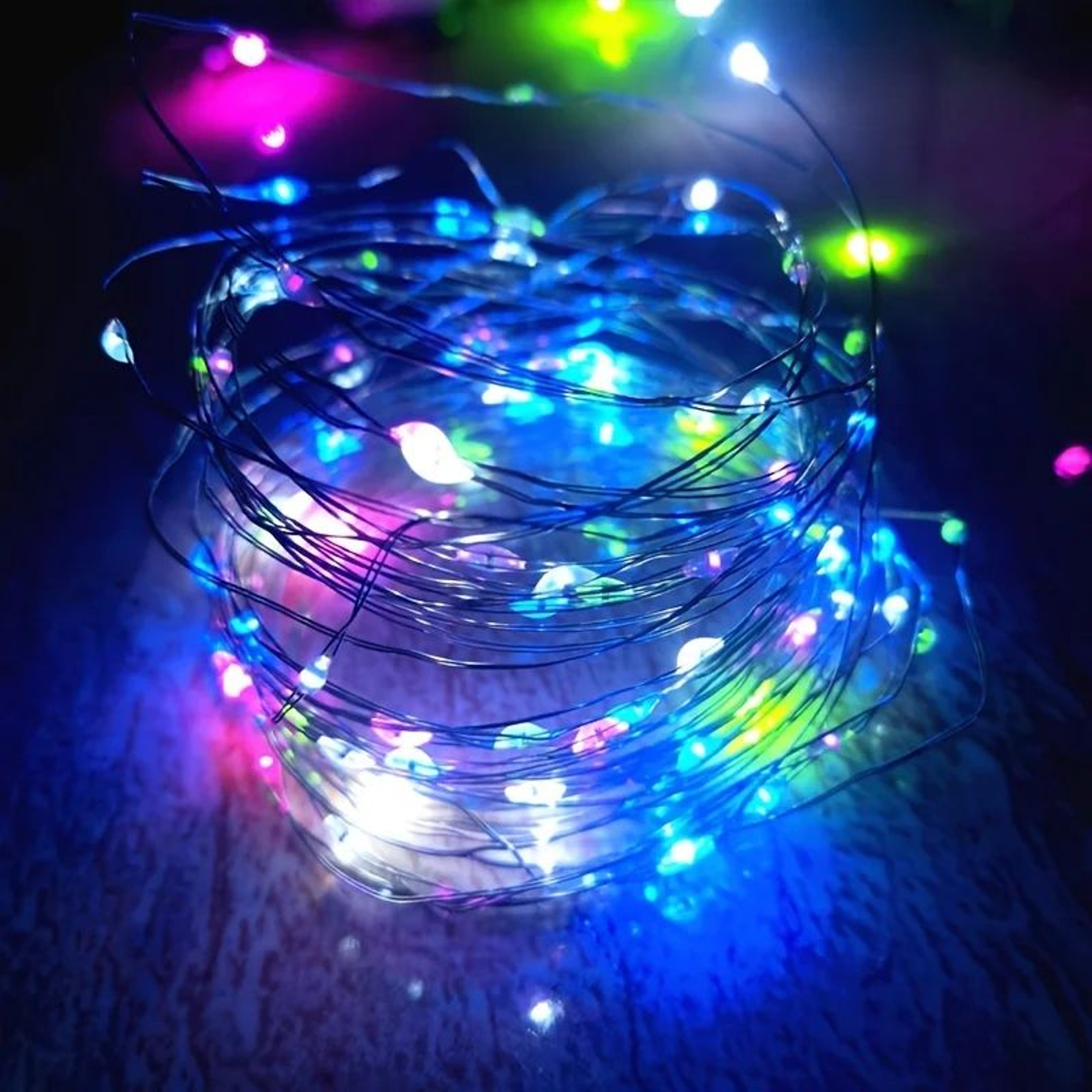 Copper Wire LED Fairy String Lights For Holiday And Party Decor 5