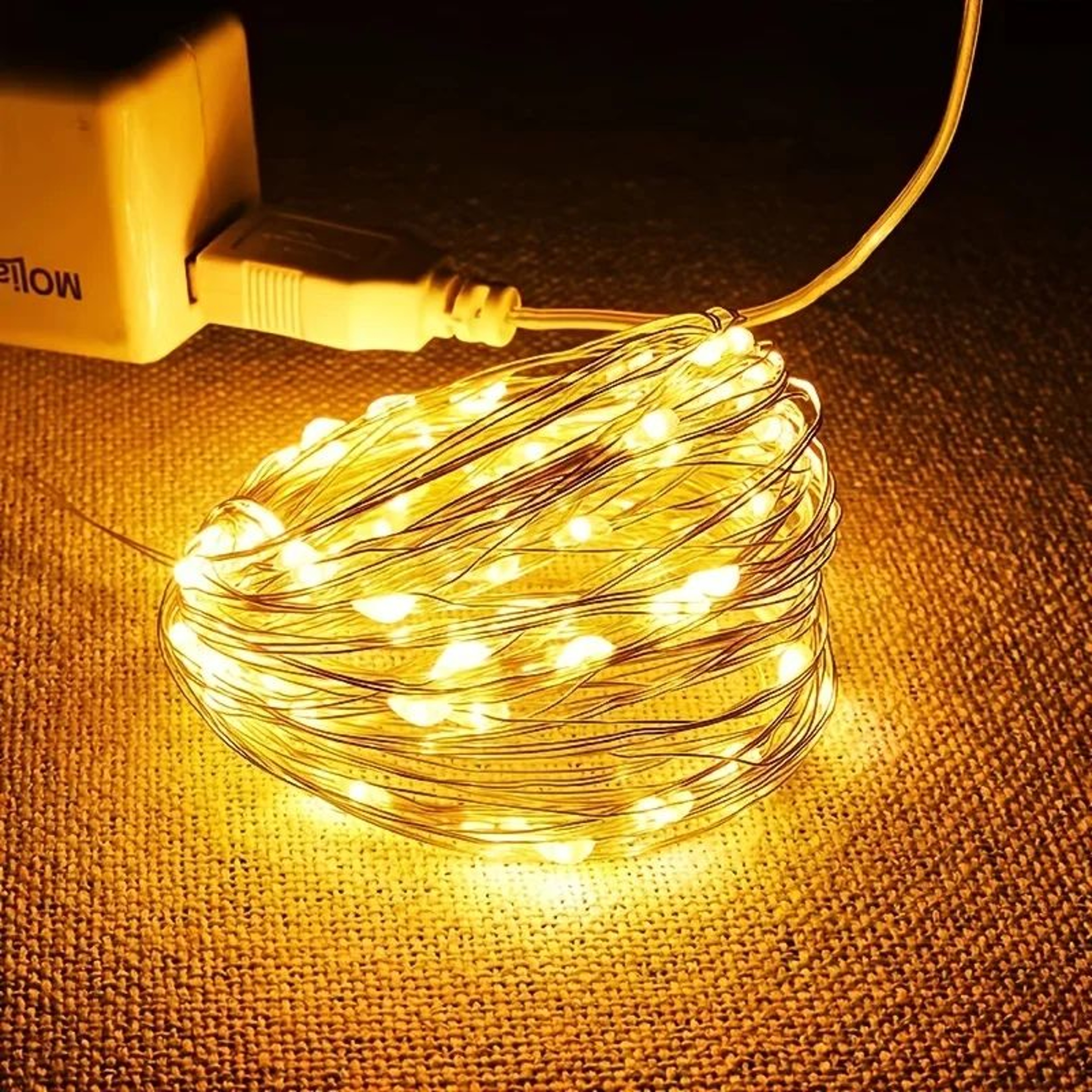 Copper Wire LED Fairy String Lights For Holiday And Party Decor 3
